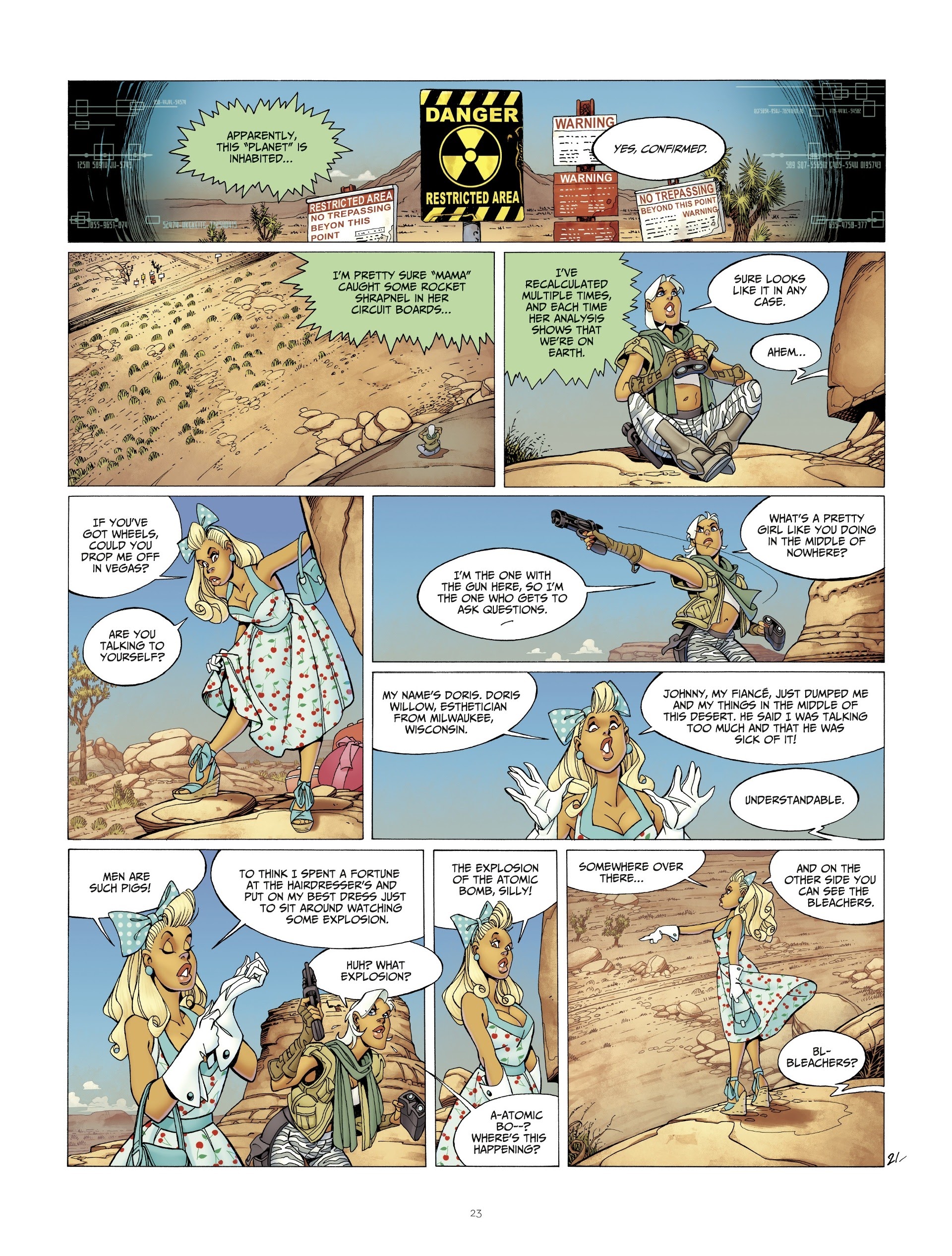 Read online Gunblast Girls comic -  Issue #2 - 23