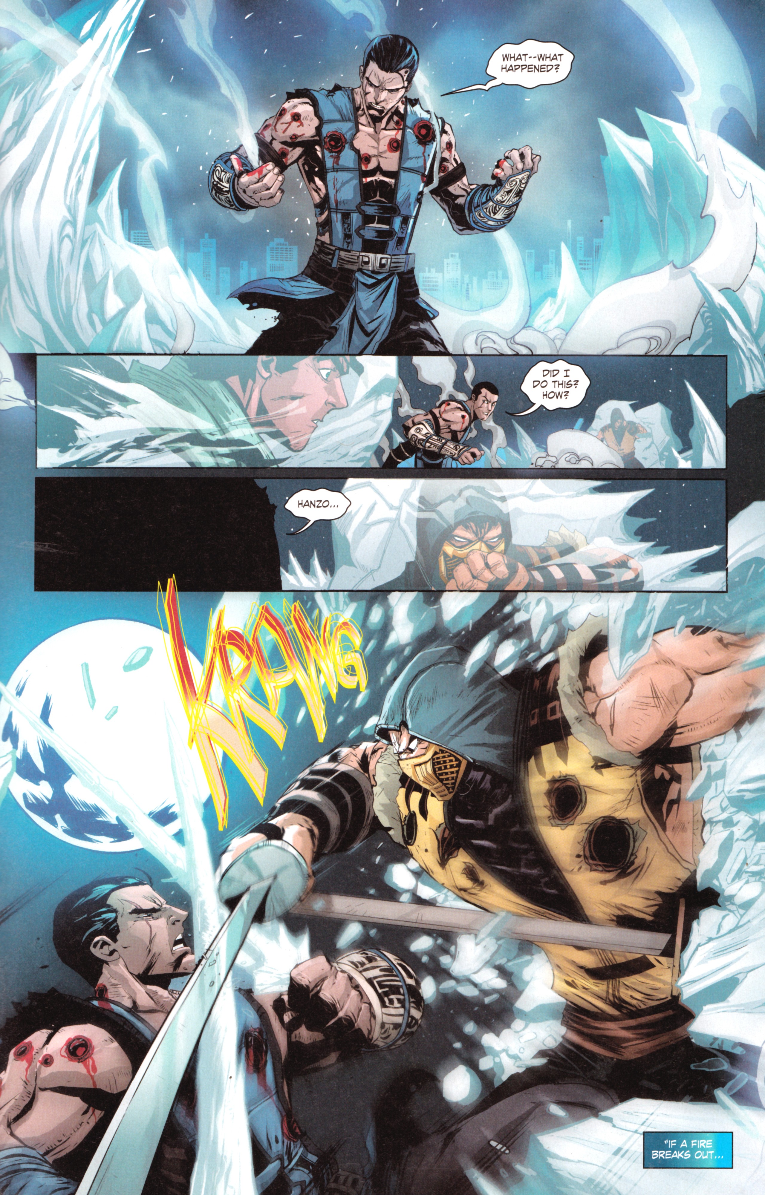 Read online Mortal Kombat X [II] comic -  Issue #5 - 23