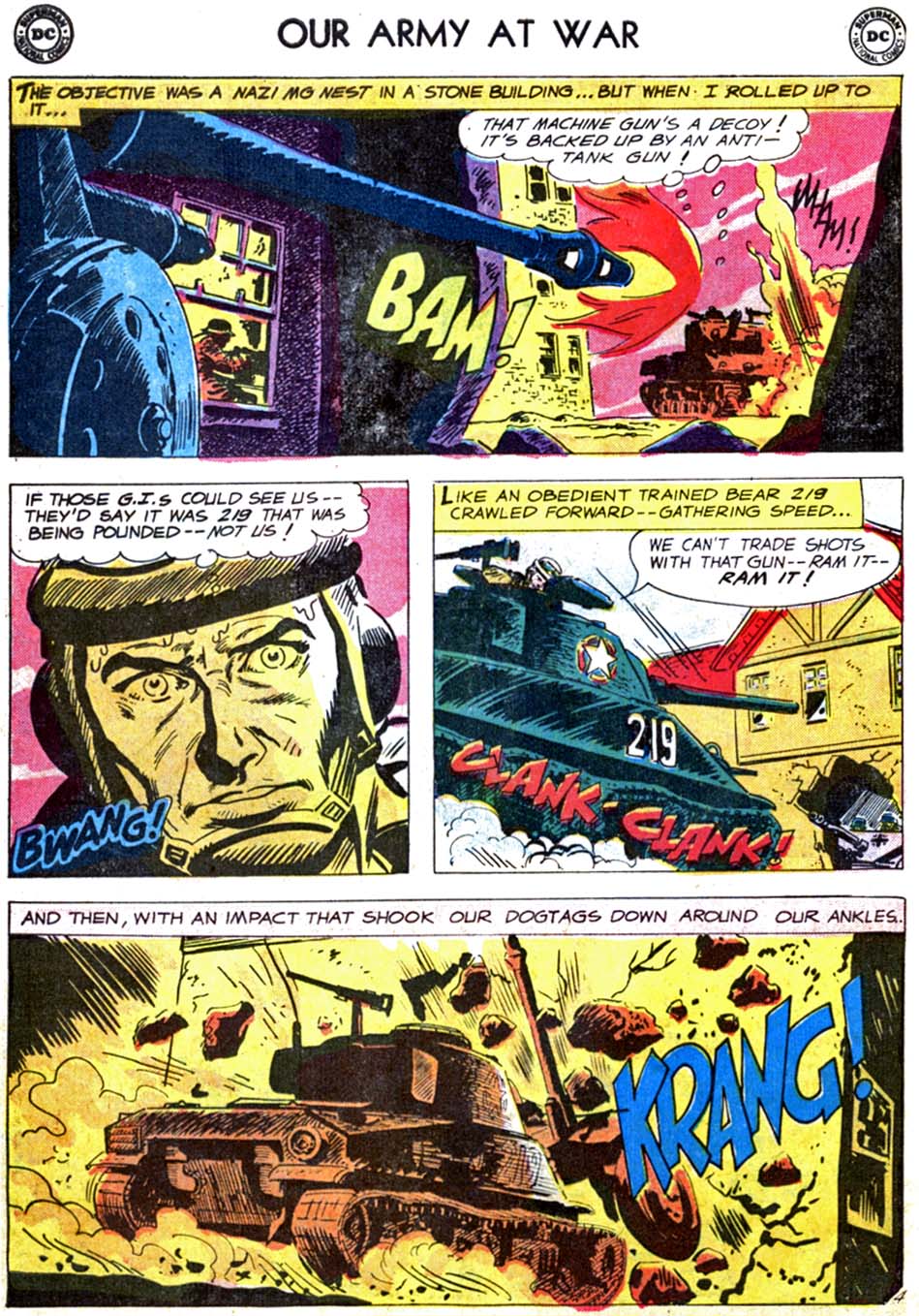 Read online Our Army at War (1952) comic -  Issue #77 - 22