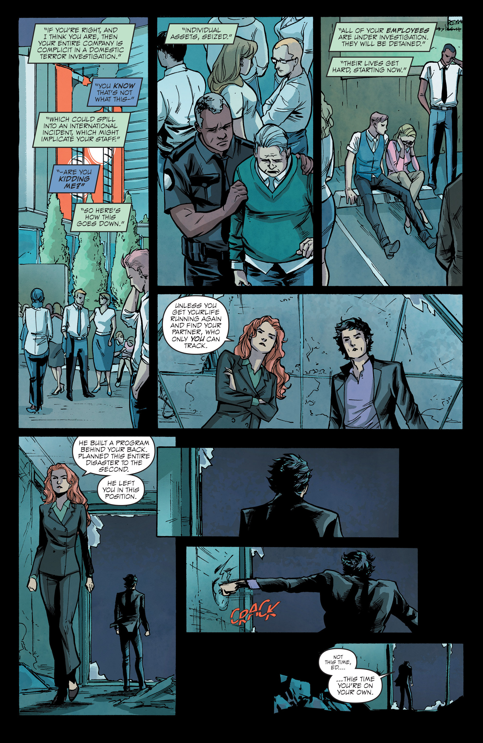 Read online Hacktivist comic -  Issue #2 - 26