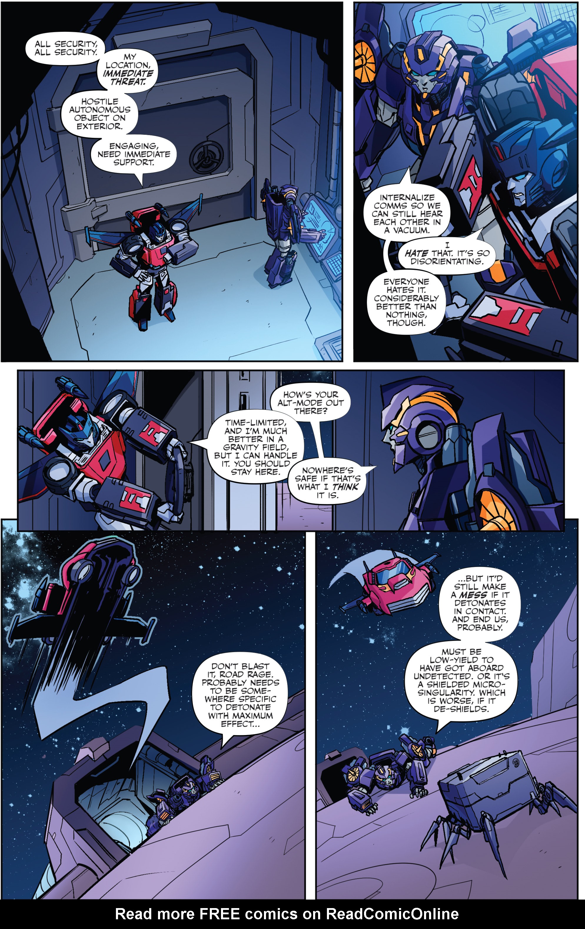 Read online Transformers (2019) comic -  Issue #12 - 19