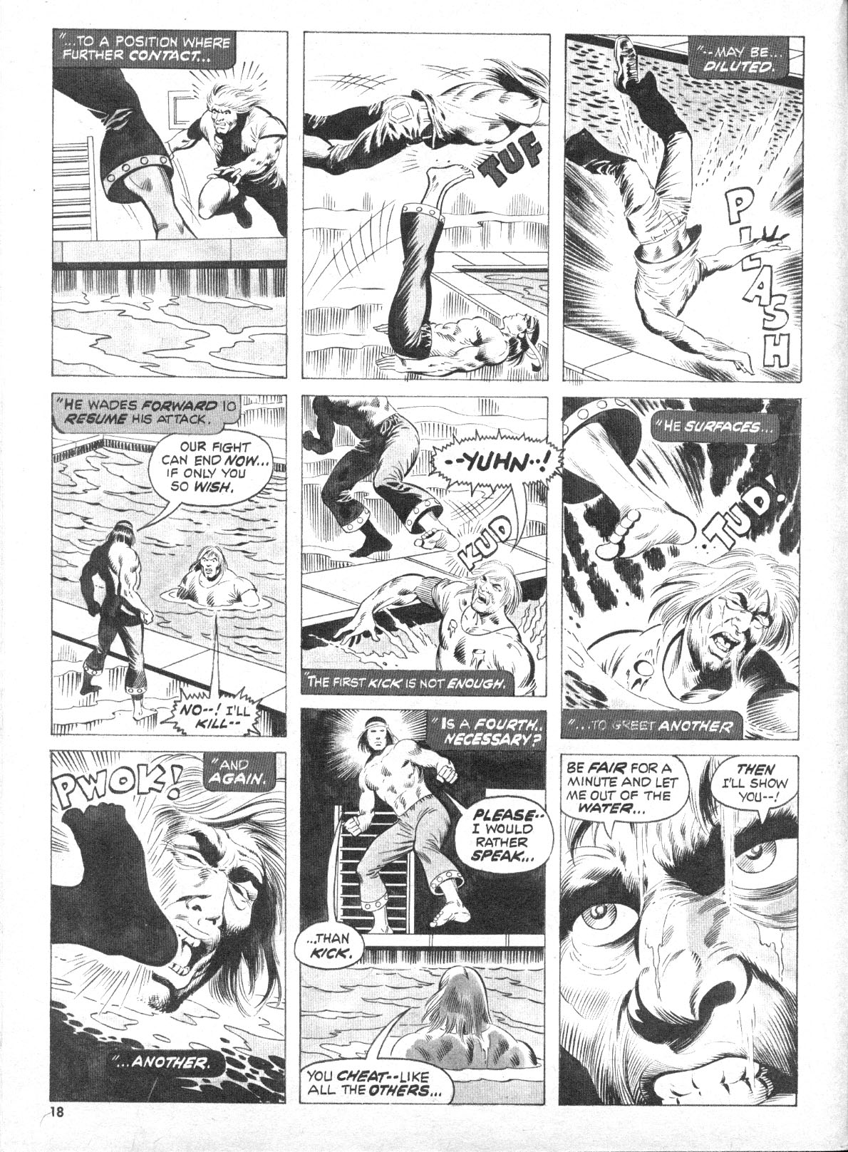 Read online The Deadly Hands of Kung Fu comic -  Issue #8 - 19