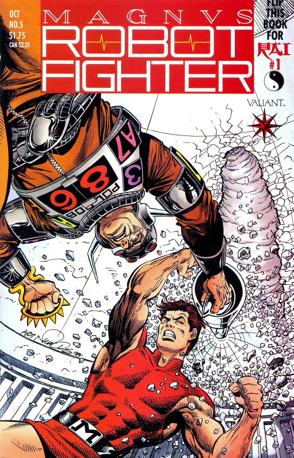 Read online Magnus Robot Fighter (1991) comic -  Issue #5 - 1