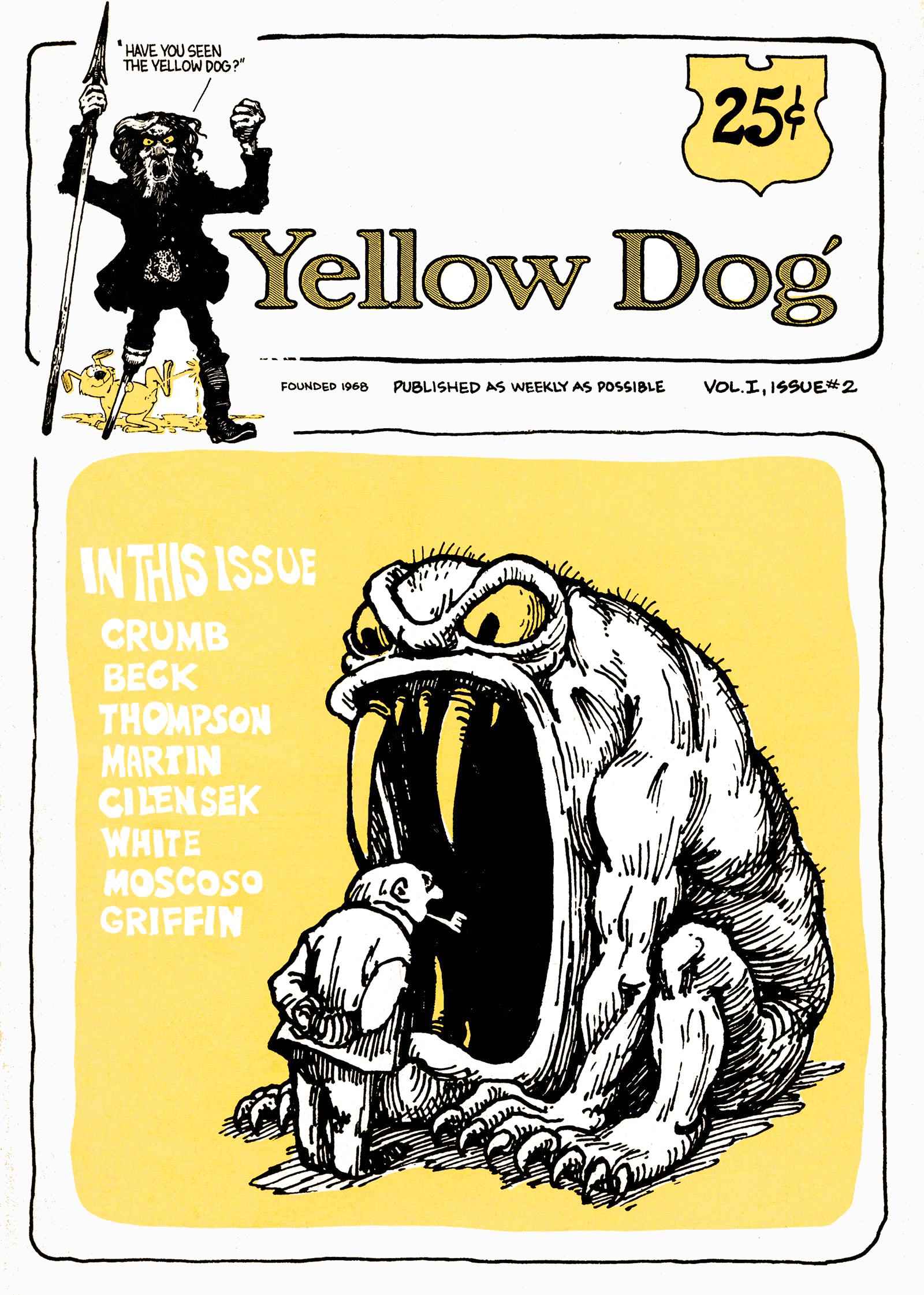 Read online Yellow Dog comic -  Issue #2 - 1