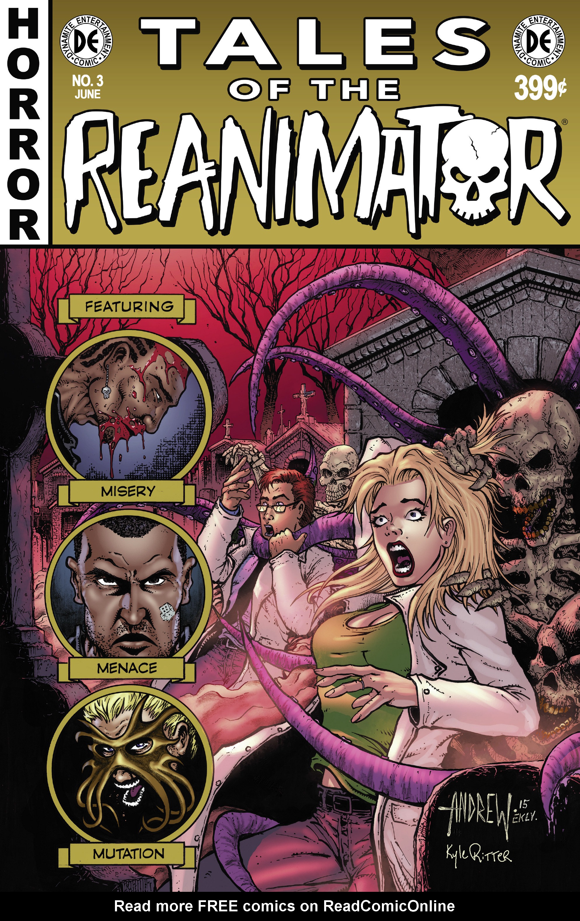 Read online Reanimator comic -  Issue #3 - 2