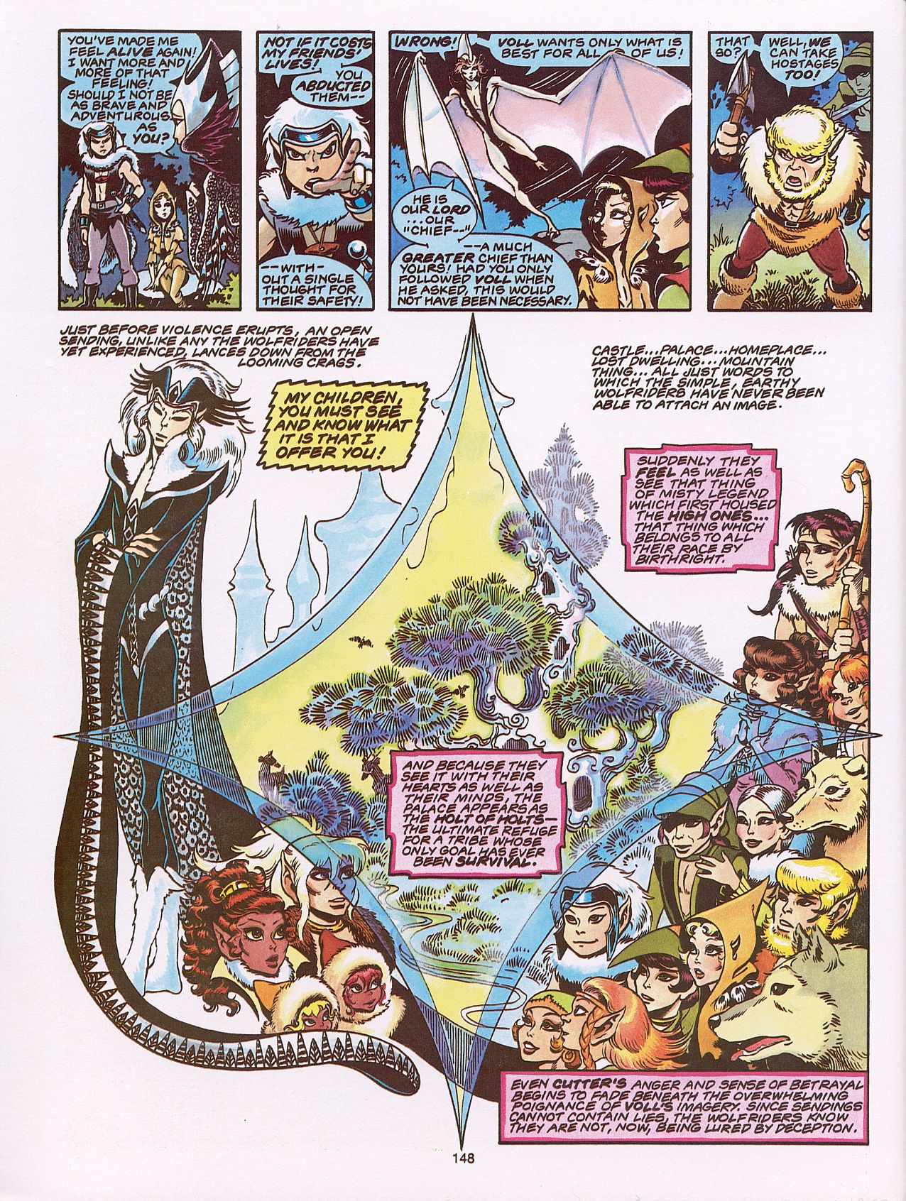 Read online ElfQuest (Starblaze Edition) comic -  Issue # TPB 3 - 147