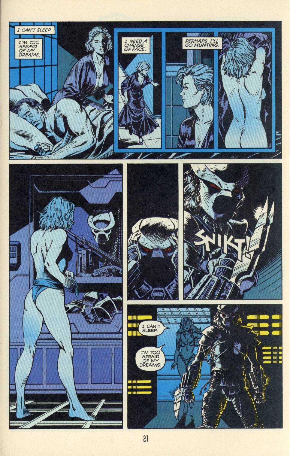 Aliens/Predator: The Deadliest of the Species issue 3 - Page 21