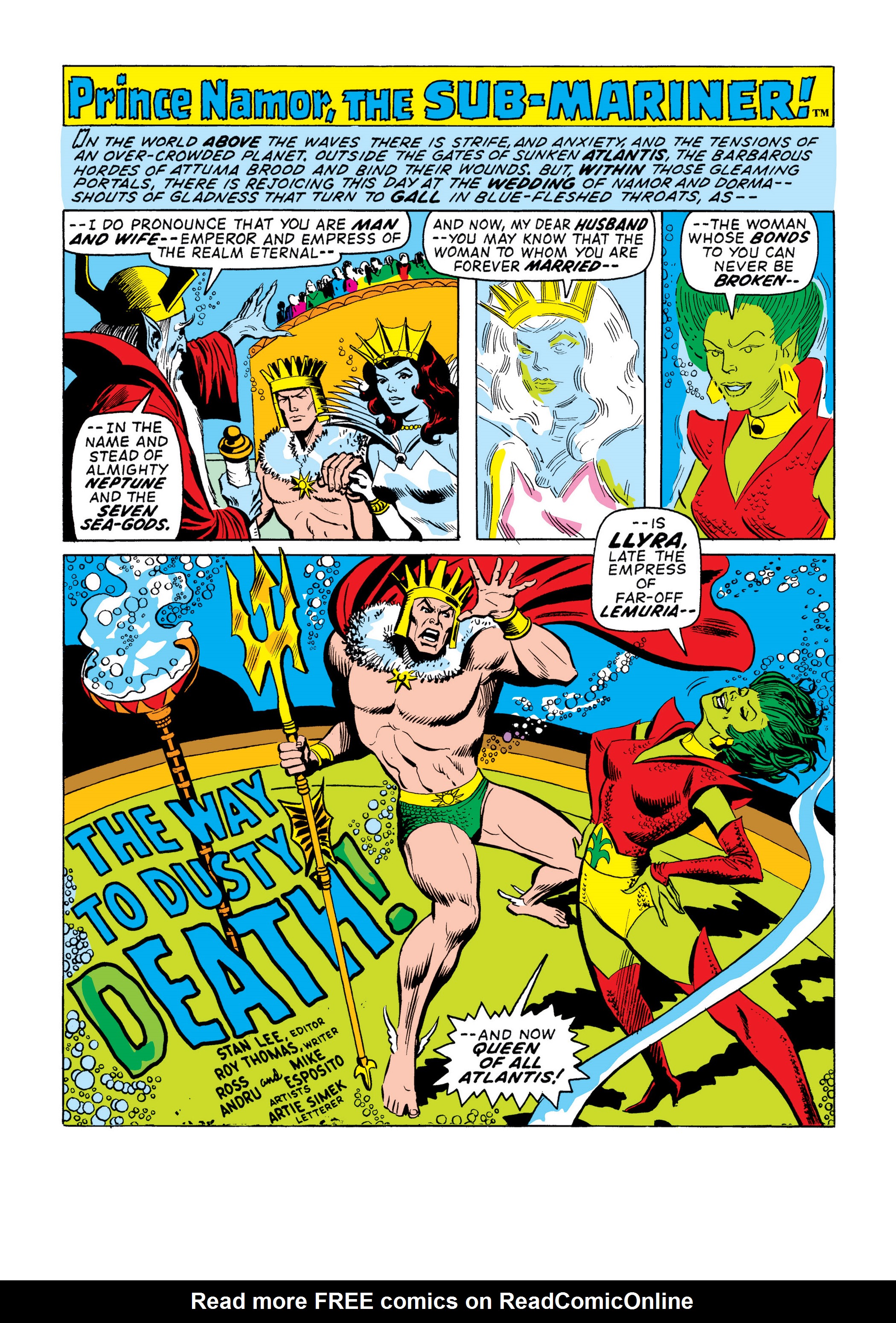 Read online Marvel Masterworks: The Sub-Mariner comic -  Issue # TPB 5 (Part 3) - 42