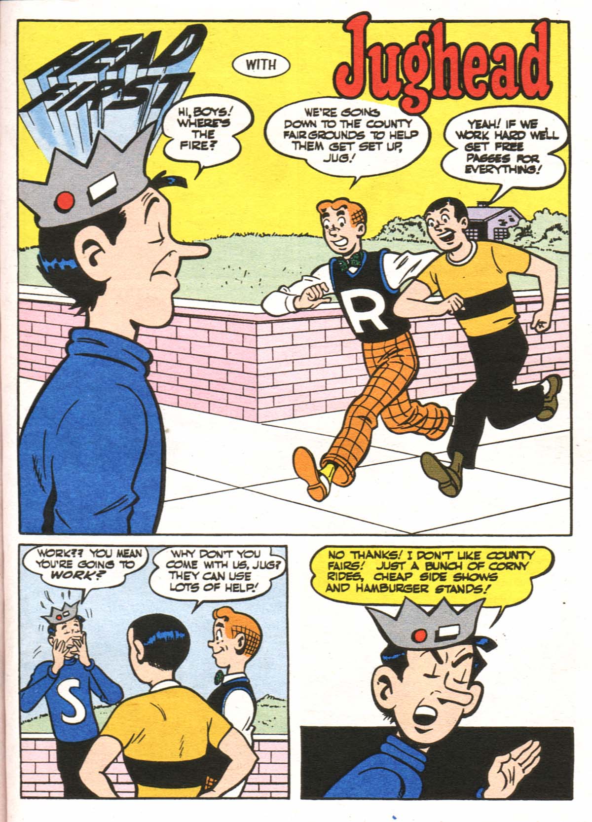 Read online Jughead's Double Digest Magazine comic -  Issue #85 - 142