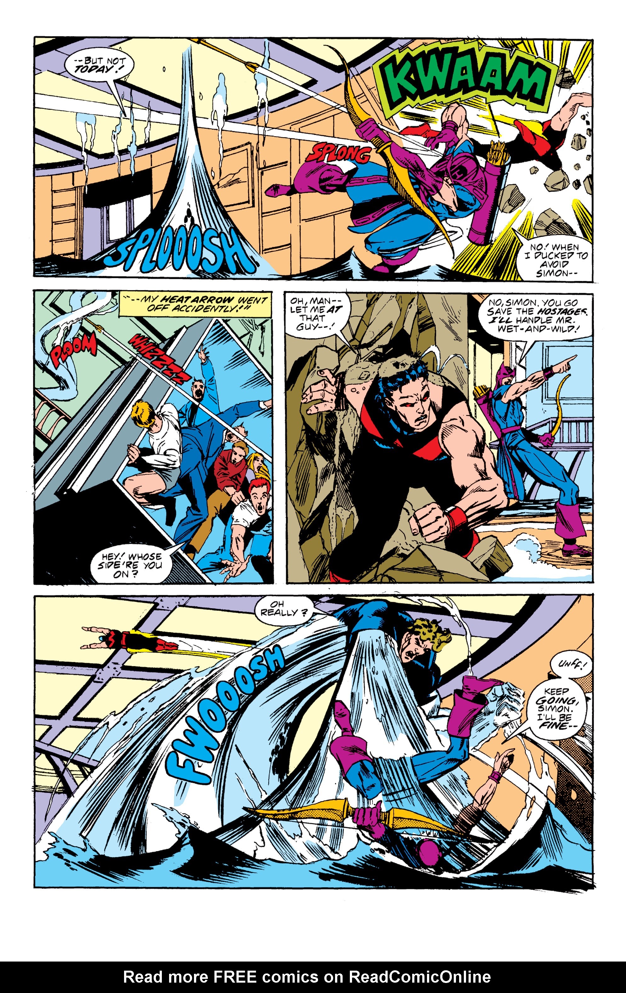 Read online Avengers West Coast Epic Collection: How The West Was Won comic -  Issue #Avengers West Coast Epic Collection Darker Than Scarlet (Part 3) - 22