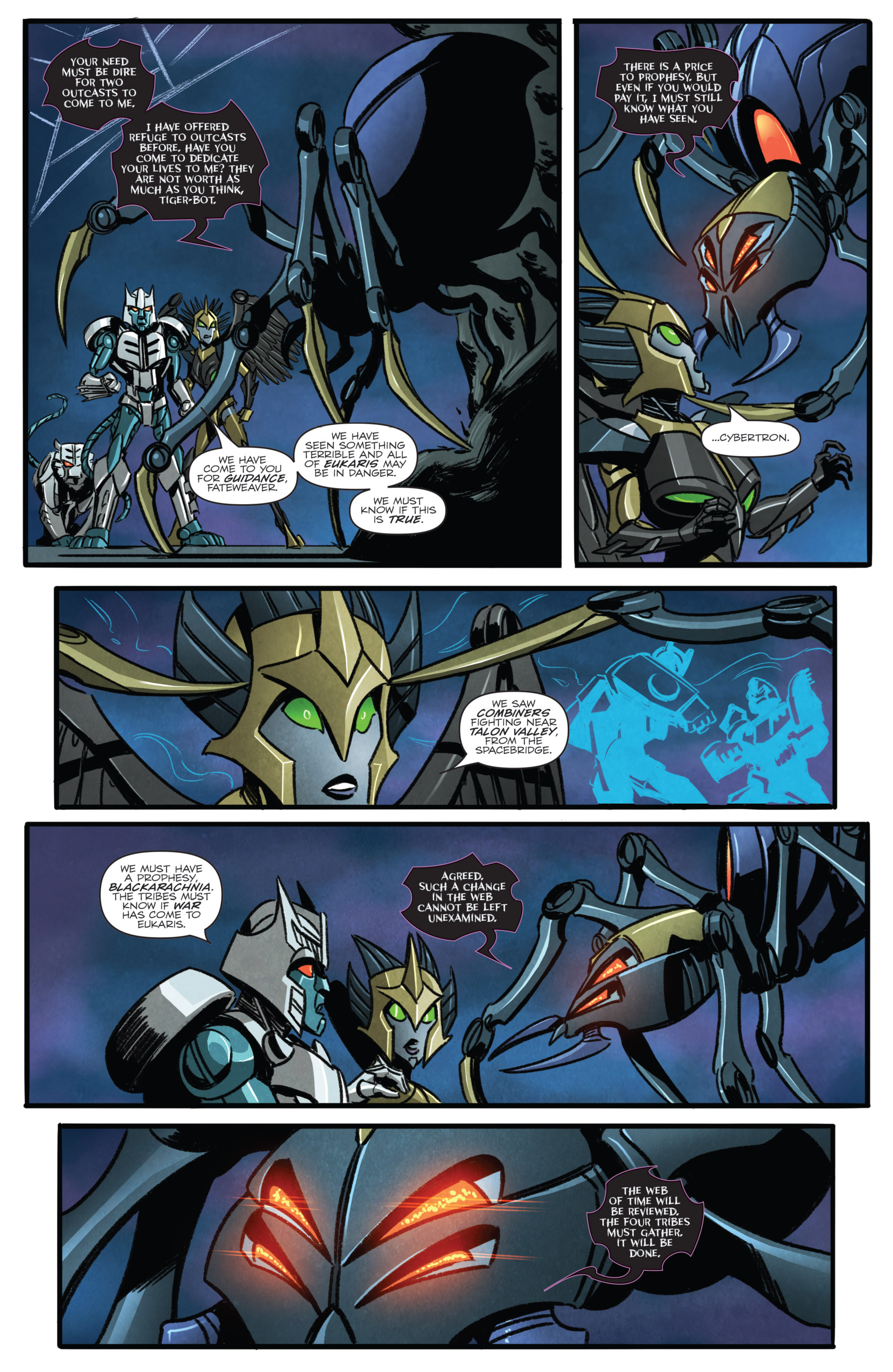 Read online The Transformers: Windblade (2015) comic -  Issue #6 - 8