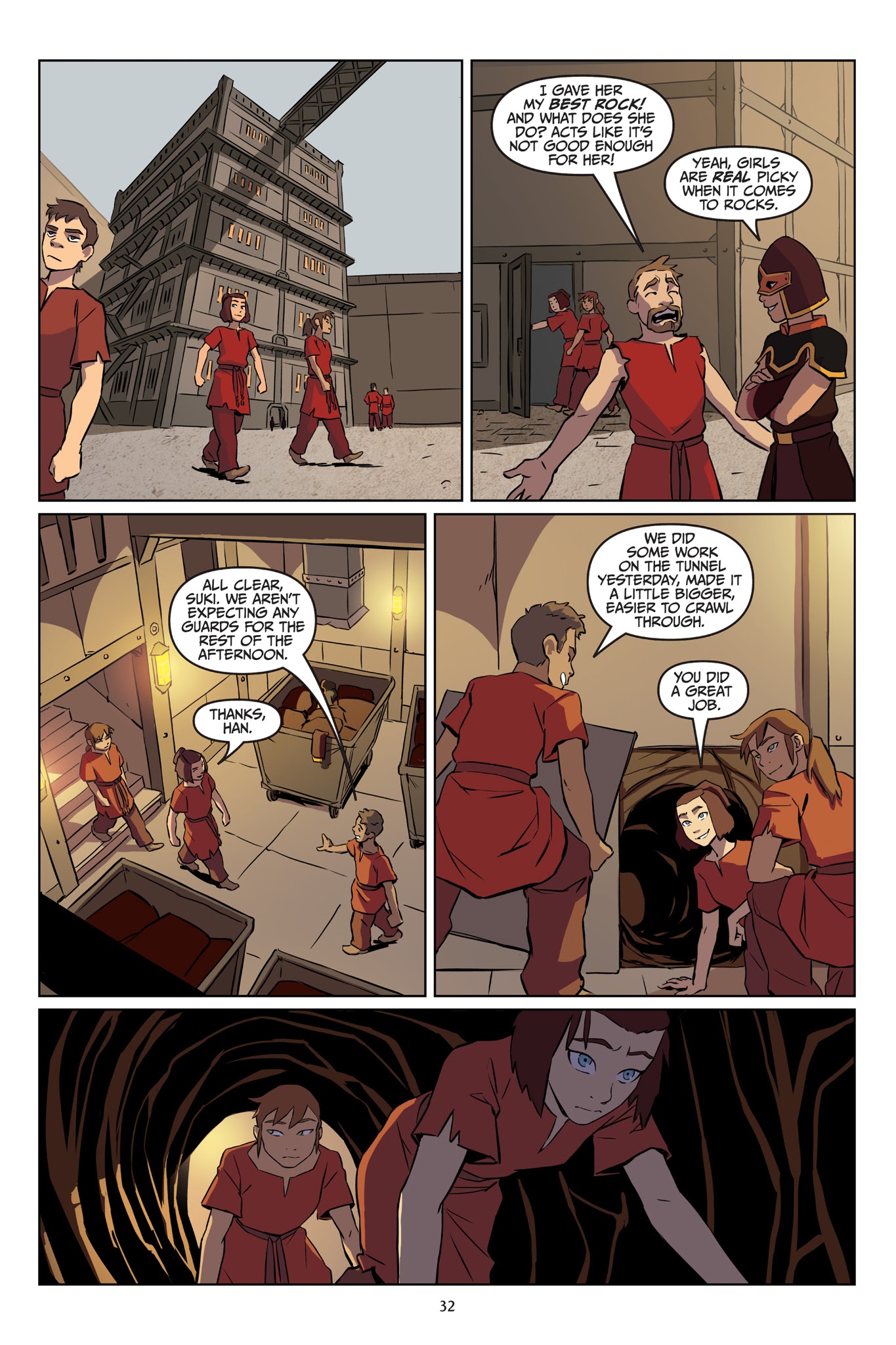 Read online Avatar: The Last Airbender – Suki, Alone comic -  Issue # TPB - 33