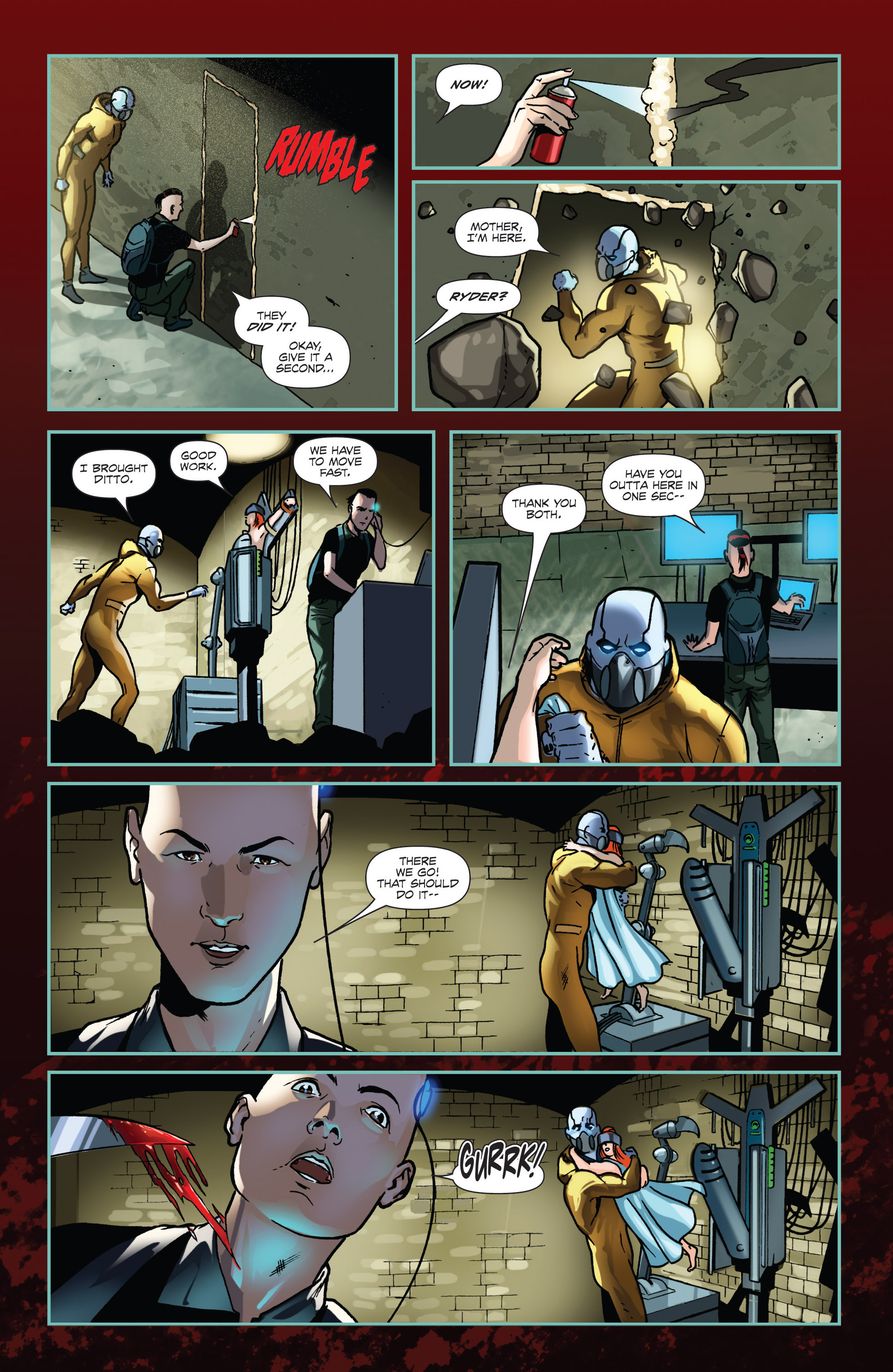 Read online Red Agent comic -  Issue #5 - 17