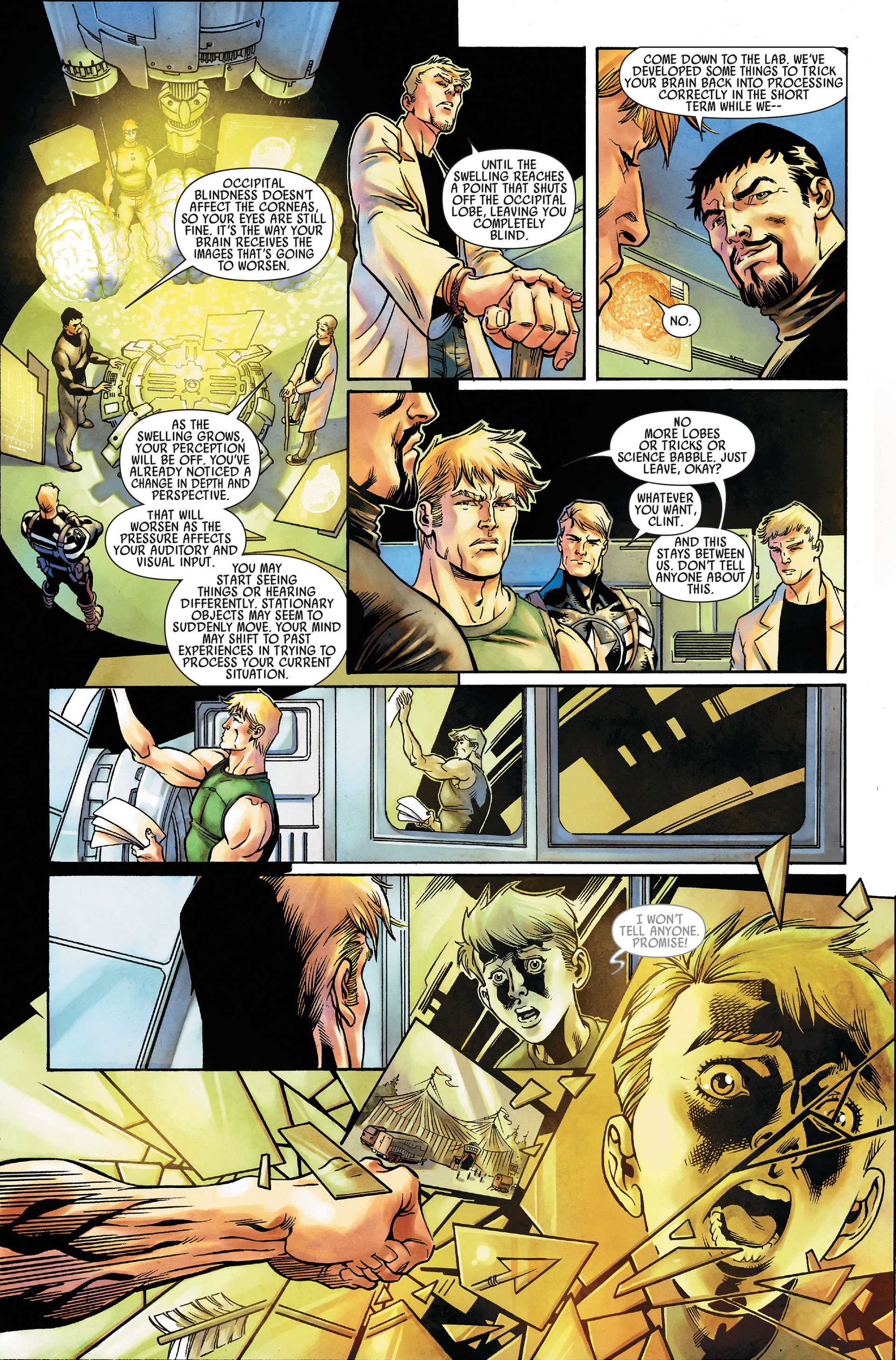 Read online Hawkeye: Blindspot comic -  Issue #1 - 9