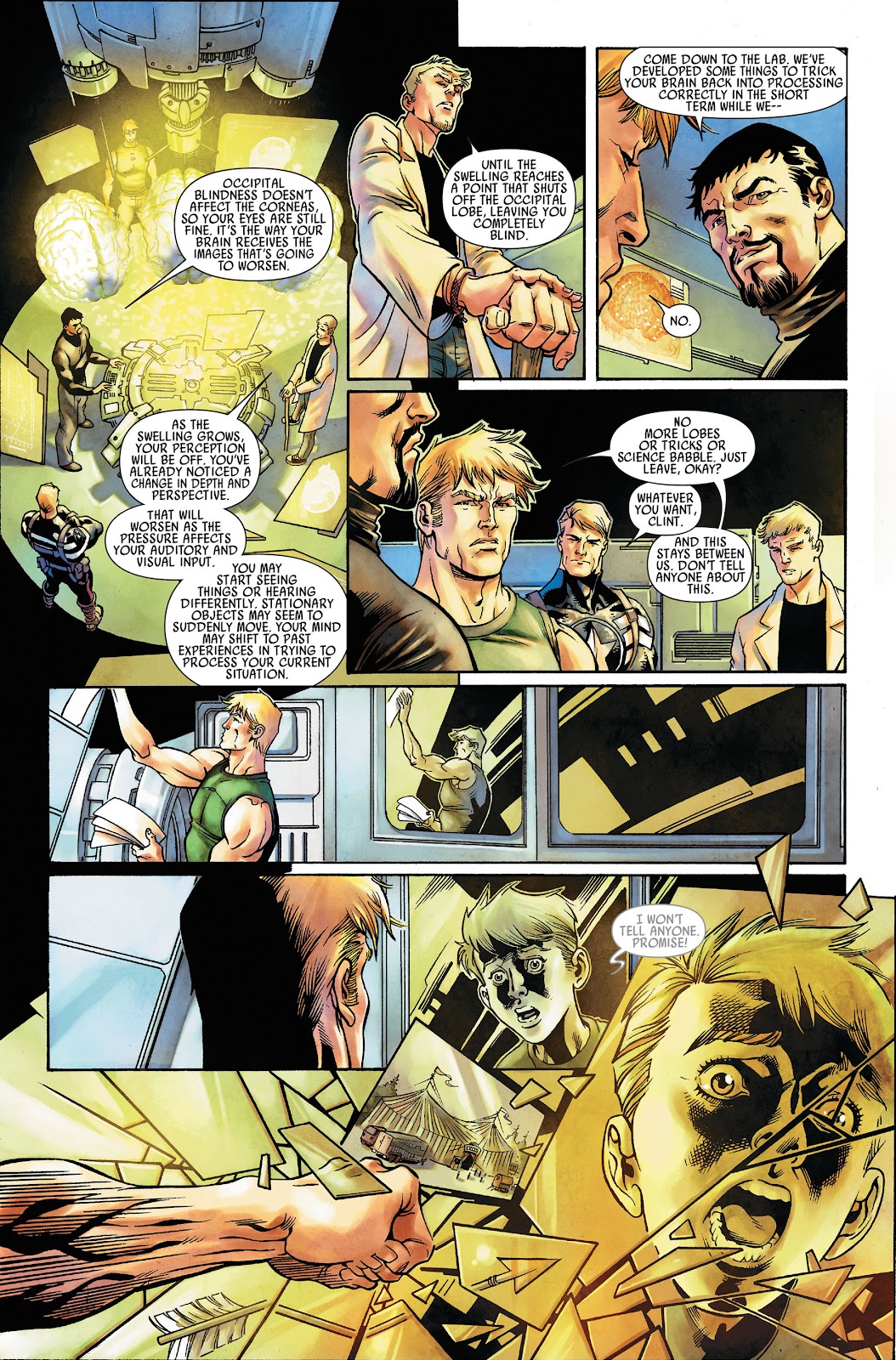 Hawkeye: Blindspot issue 1 - Page 9