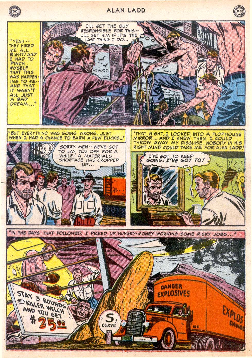 Read online Adventures of Alan Ladd comic -  Issue #4 - 7