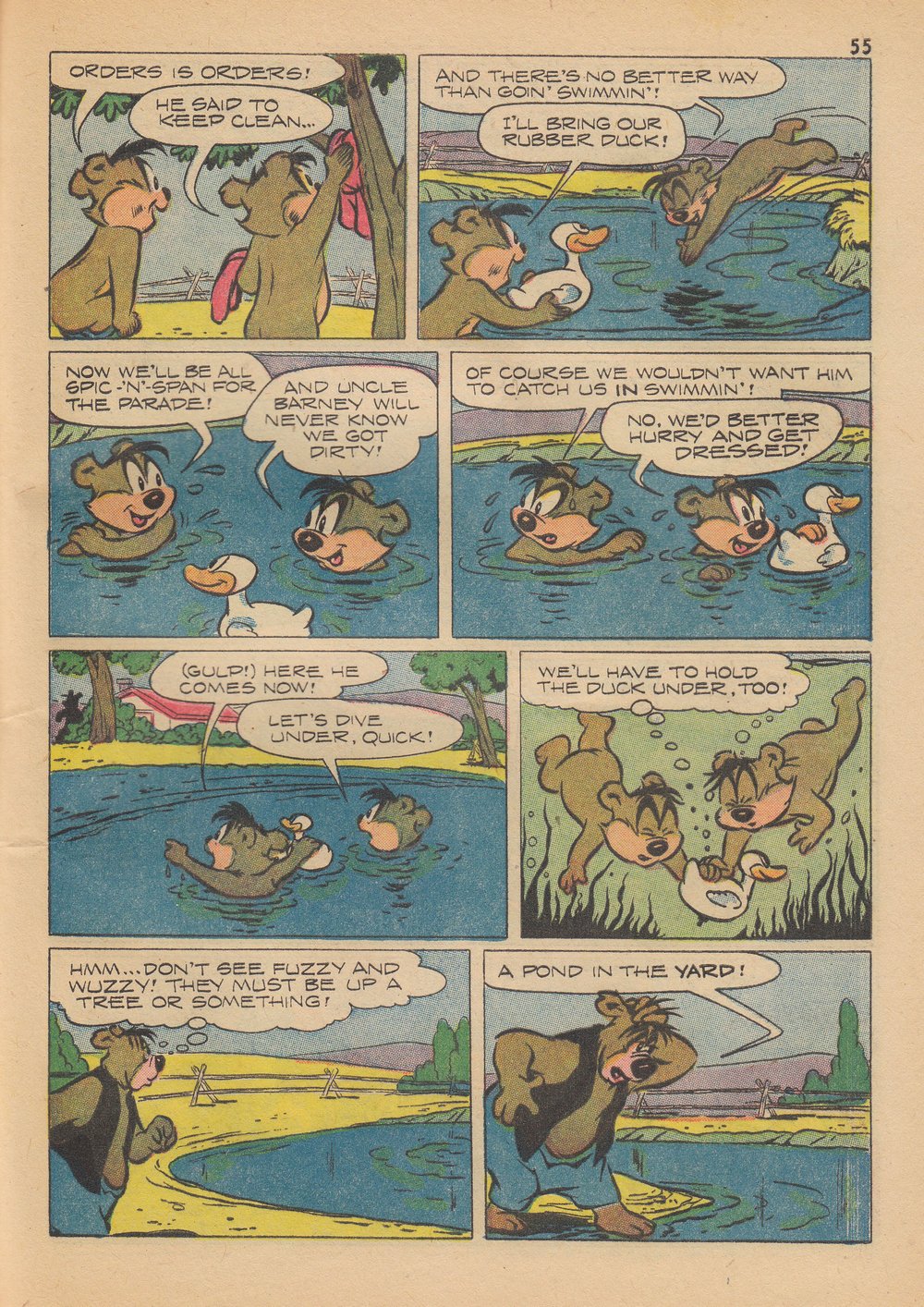 Read online Tom and Jerry's Summer Fun comic -  Issue #1 - 57