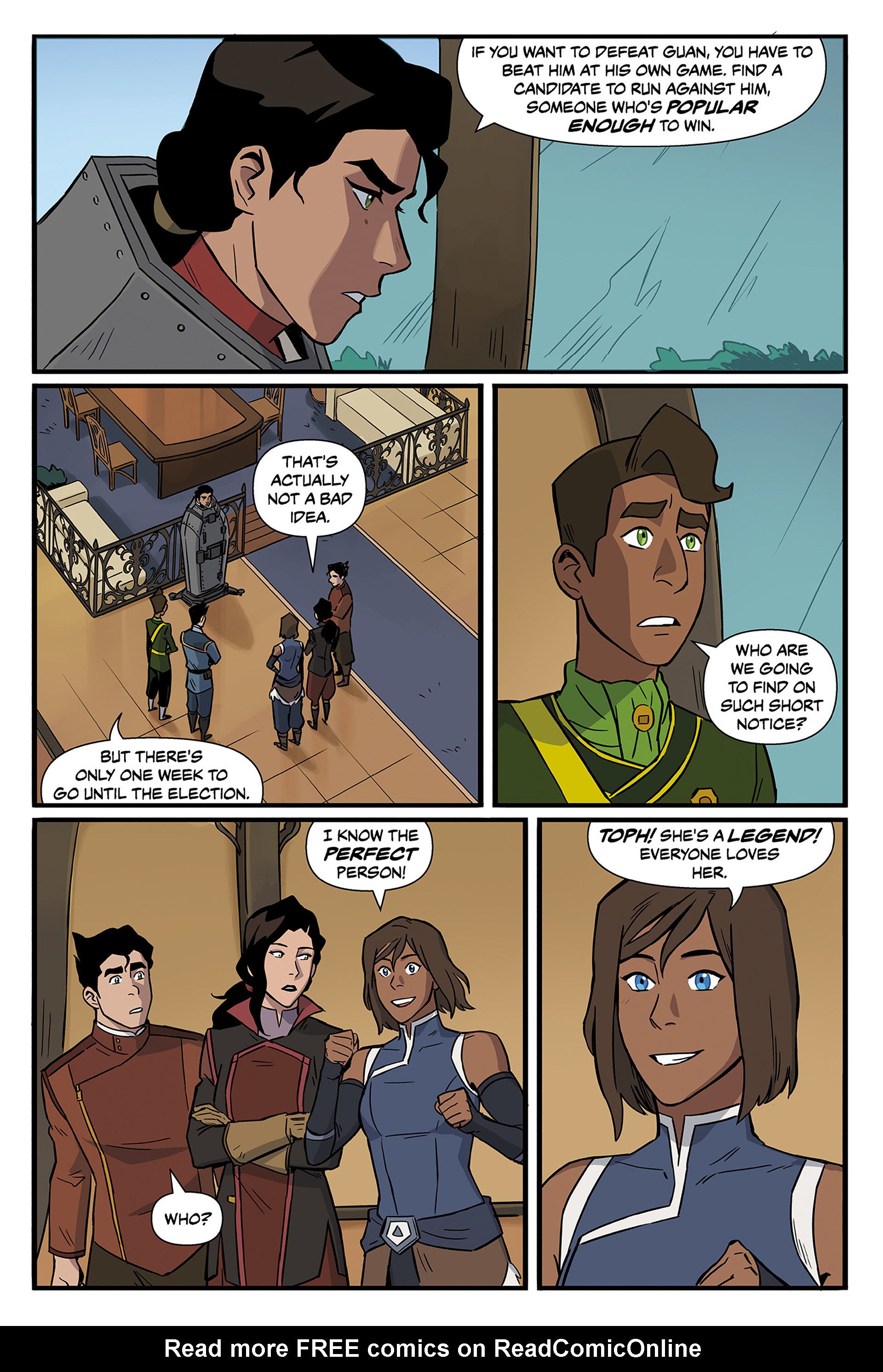 Read online The Legend of Korra: Ruins of the Empire Omnibus comic -  Issue # TPB (Part 1) - 74