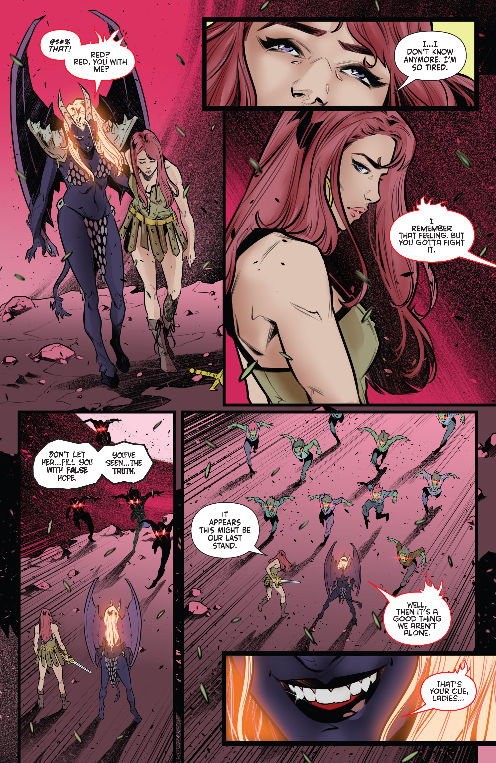 Read online Red Sonja / Hell Sonja comic -  Issue #4 - 19