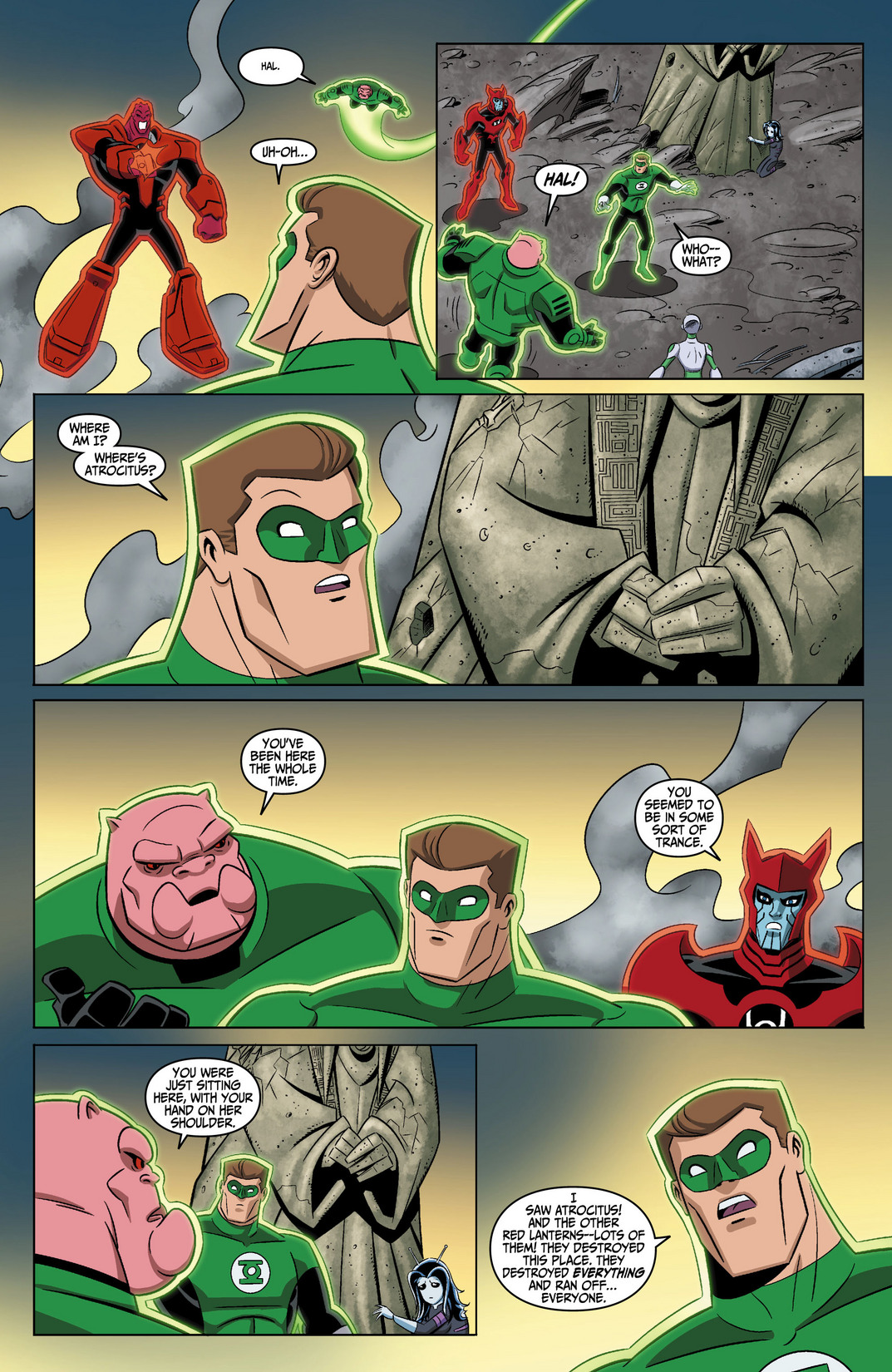 Read online Green Lantern: The Animated Series comic -  Issue #6 - 10