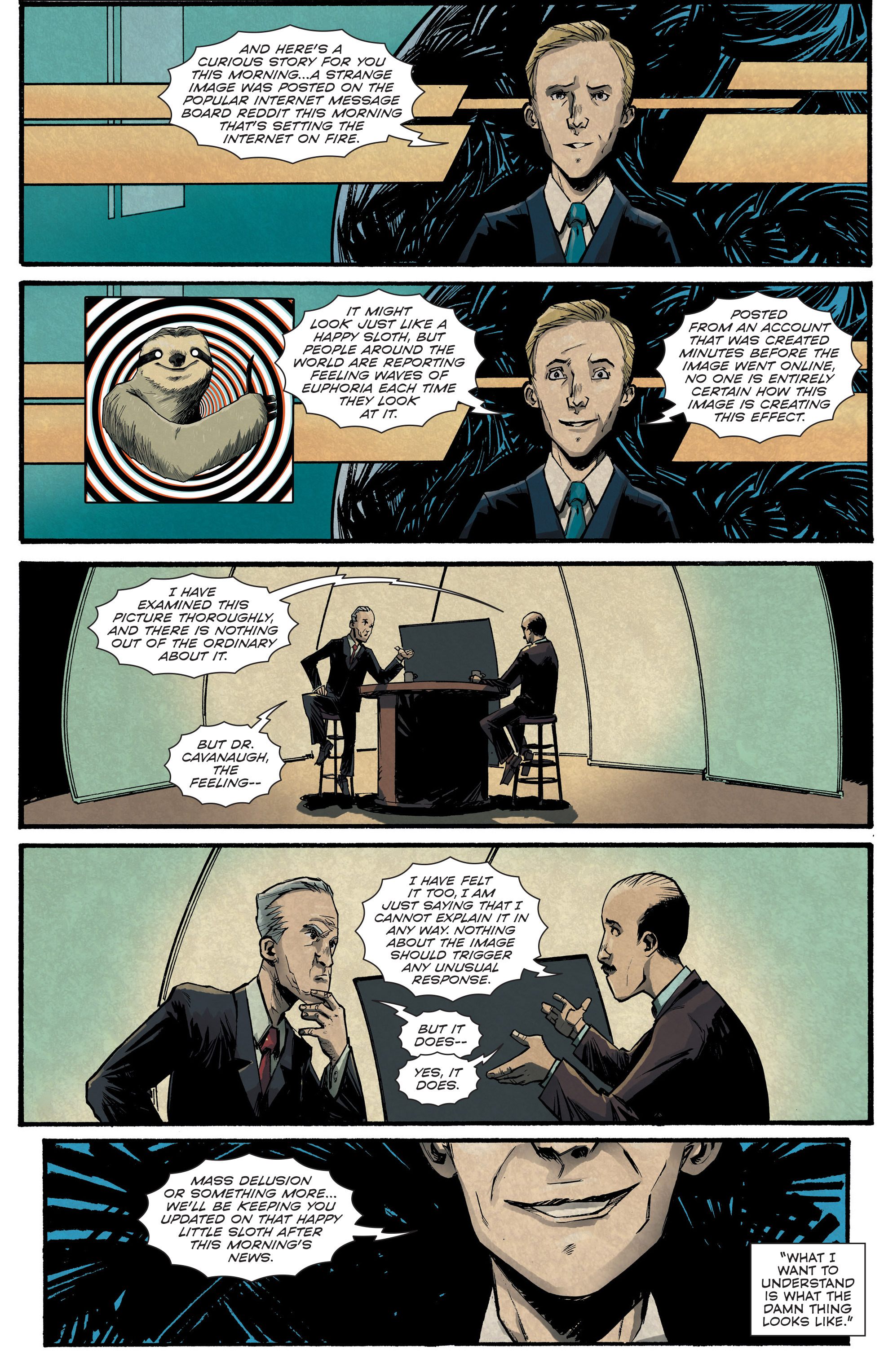 Read online Memetic comic -  Issue #1 - 11