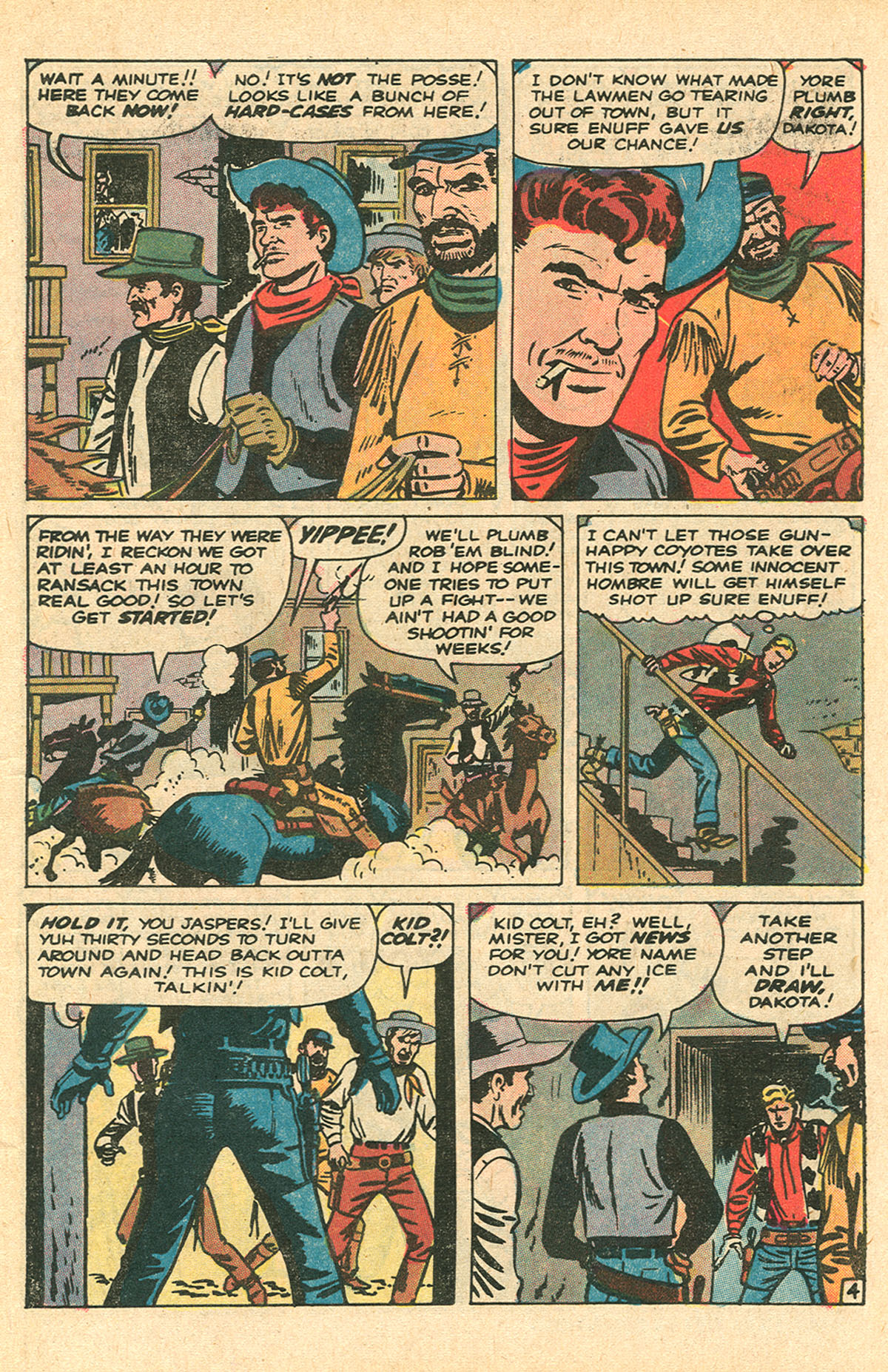 Read online Kid Colt Outlaw comic -  Issue #163 - 7