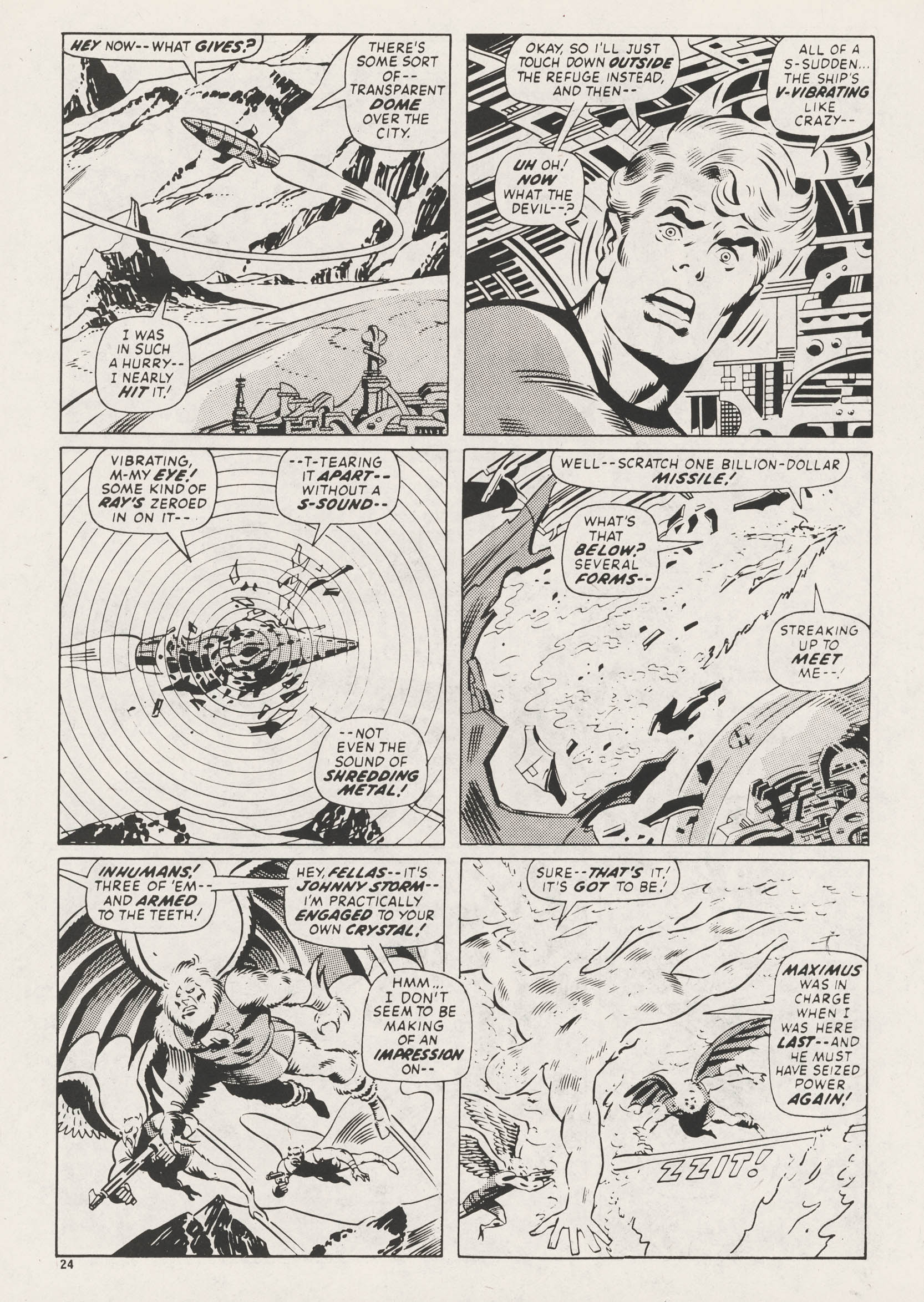 Read online Super Spider-Man and Captain Britain comic -  Issue #235 - 24