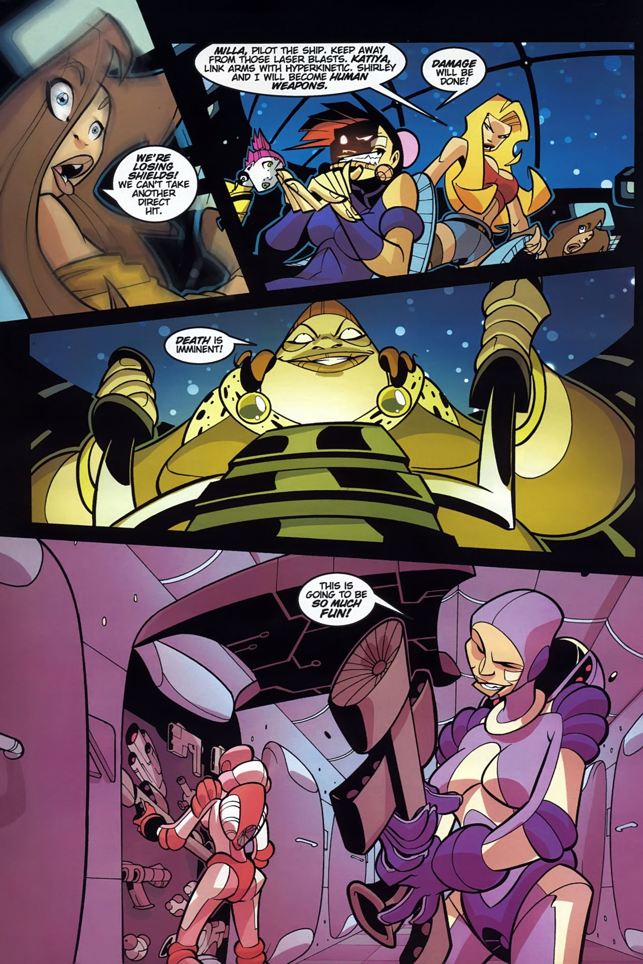 Read online Hyperkinetic comic -  Issue #3 - 35