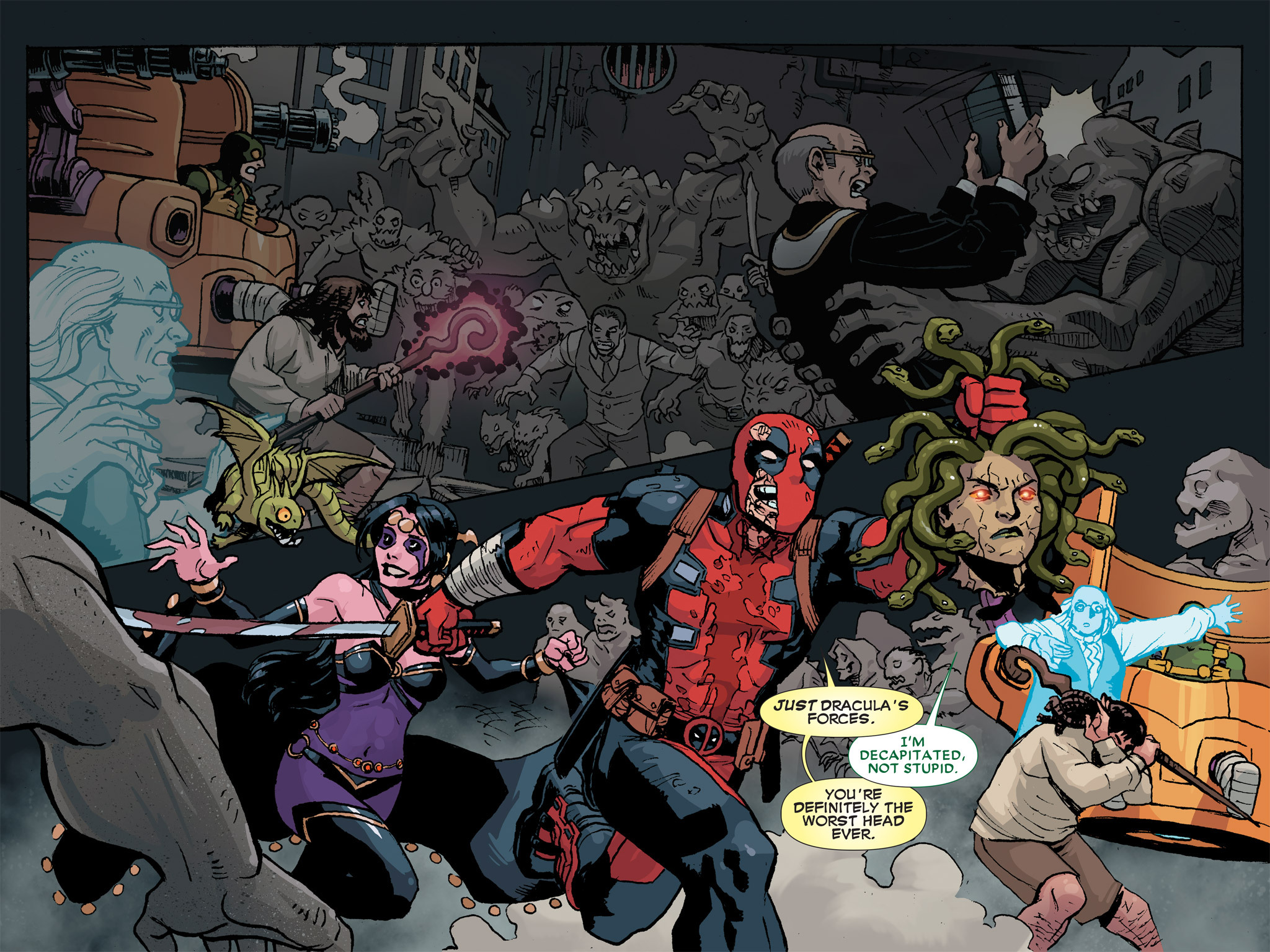 Read online Deadpool: Dracula's Gauntlet comic -  Issue # Part 9 - 55