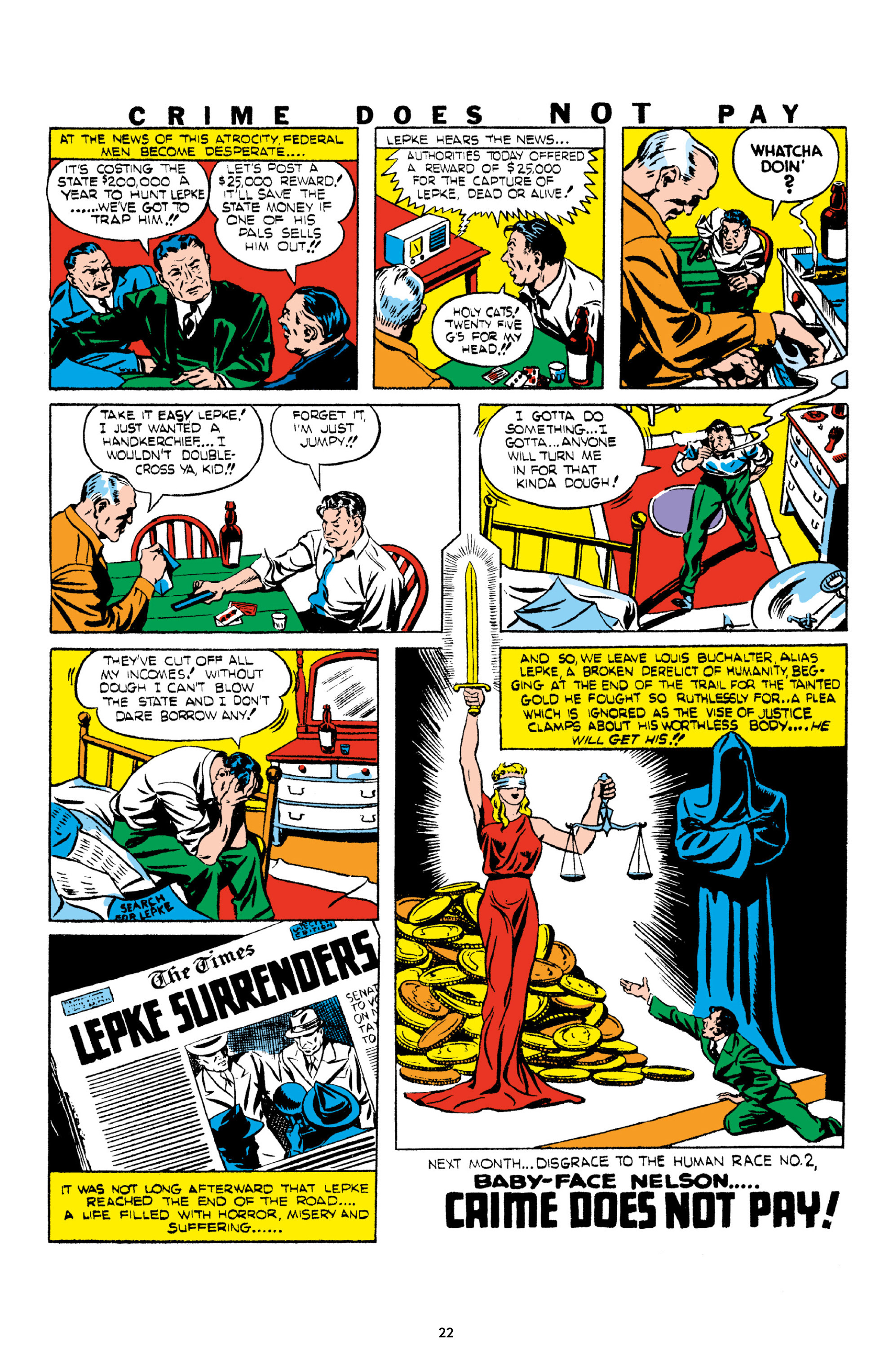 Read online Crime Does Not Pay Archives comic -  Issue # TPB 1 (Part 1) - 25
