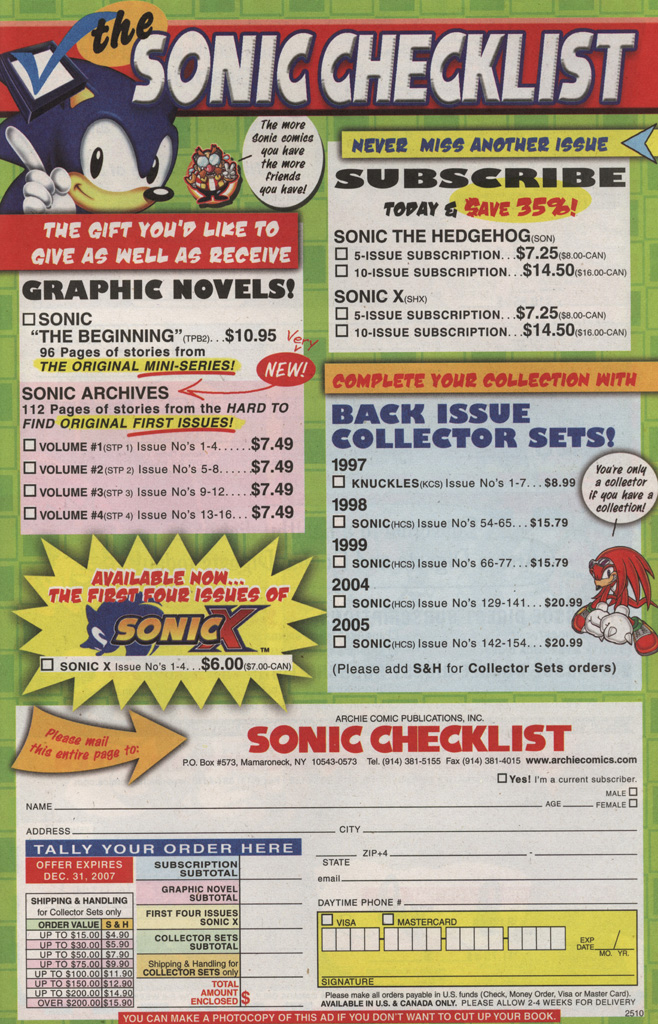 Read online Sonic X comic -  Issue #23 - 31