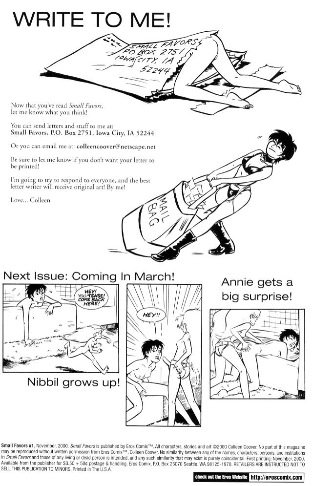 Read online Small Favors comic -  Issue #1 - 3