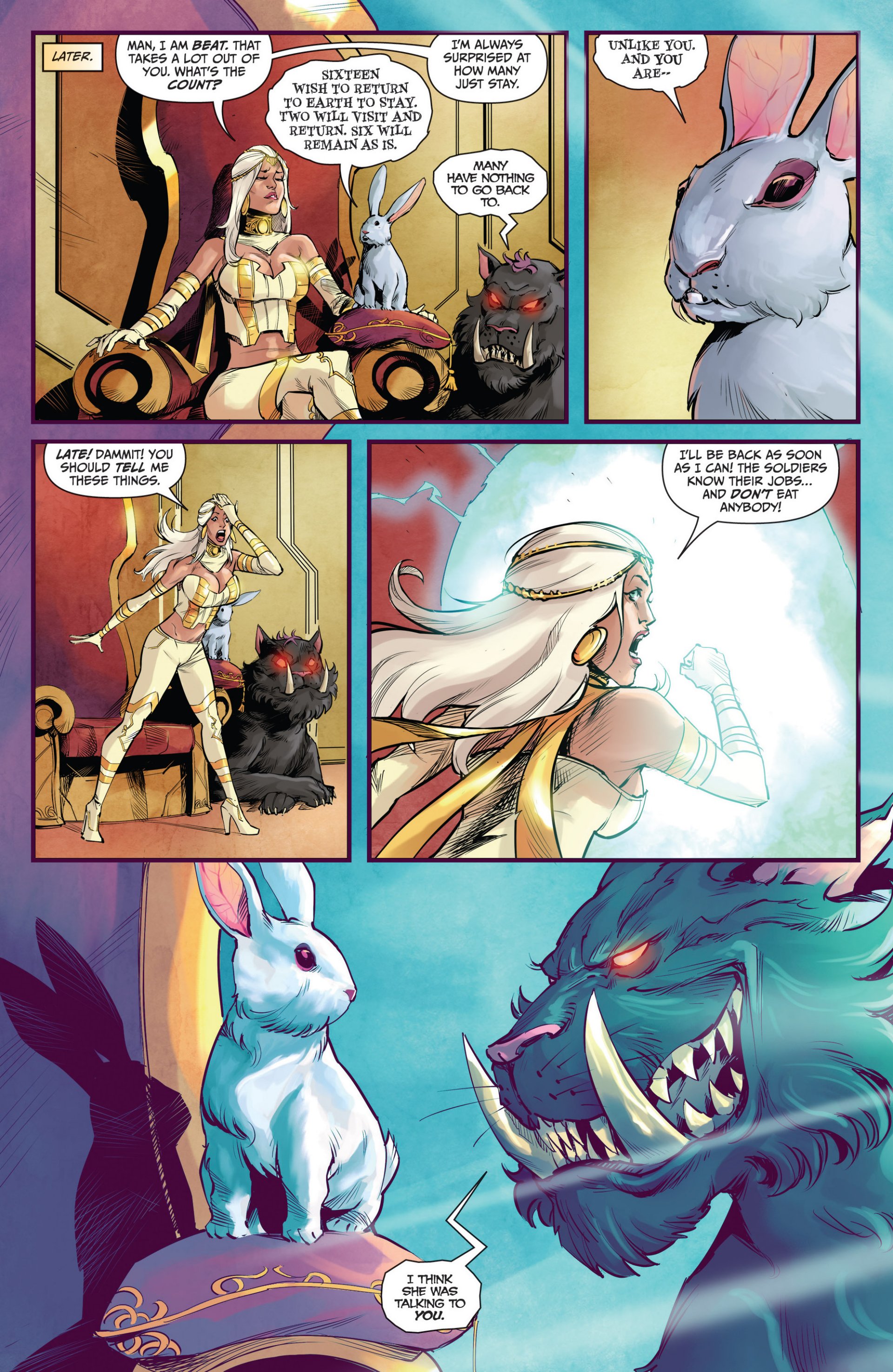 Read online Grimm Fairy Tales vs. Wonderland comic -  Issue #1 - 9
