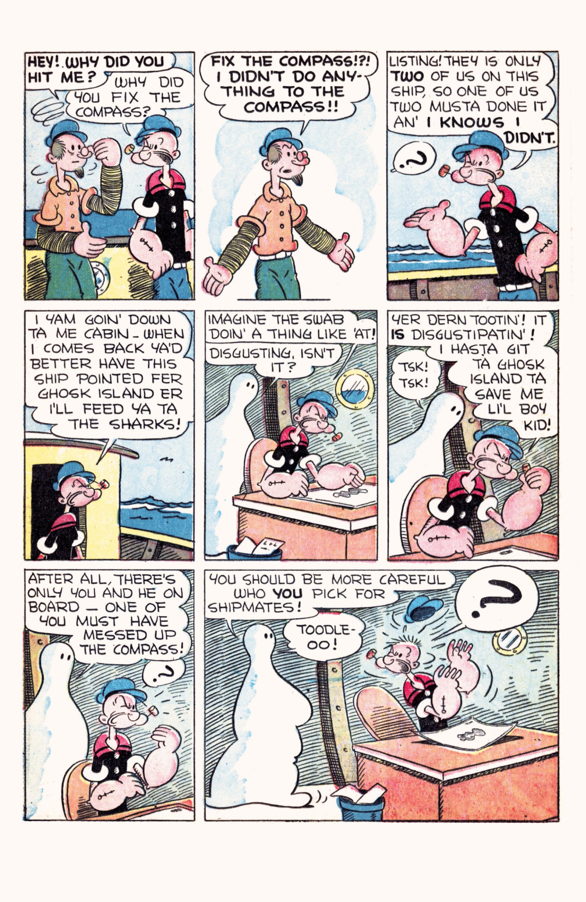 Read online Classic Popeye comic -  Issue #3 - 16