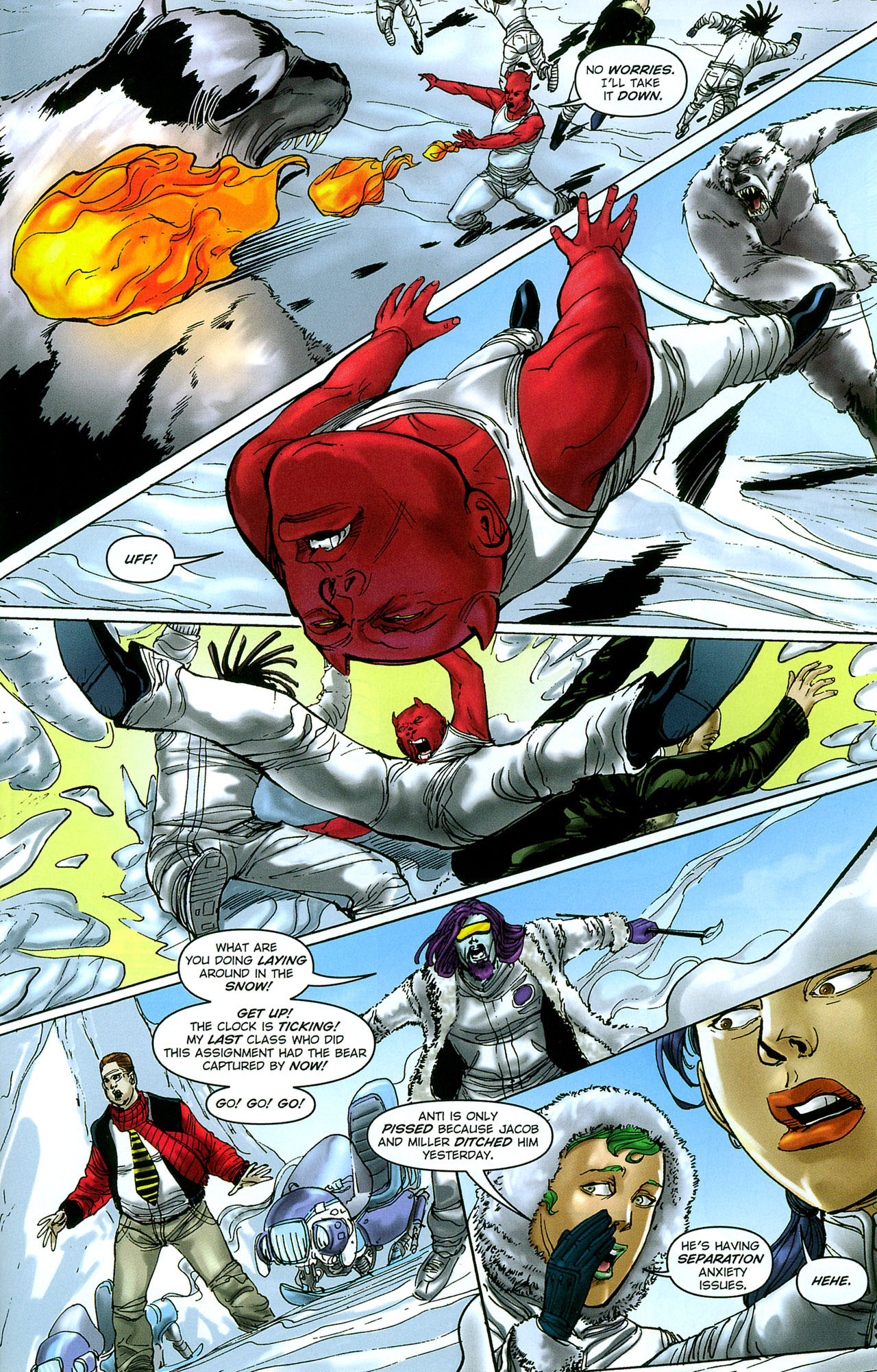 Read online Necessary Evil comic -  Issue #6 - 5