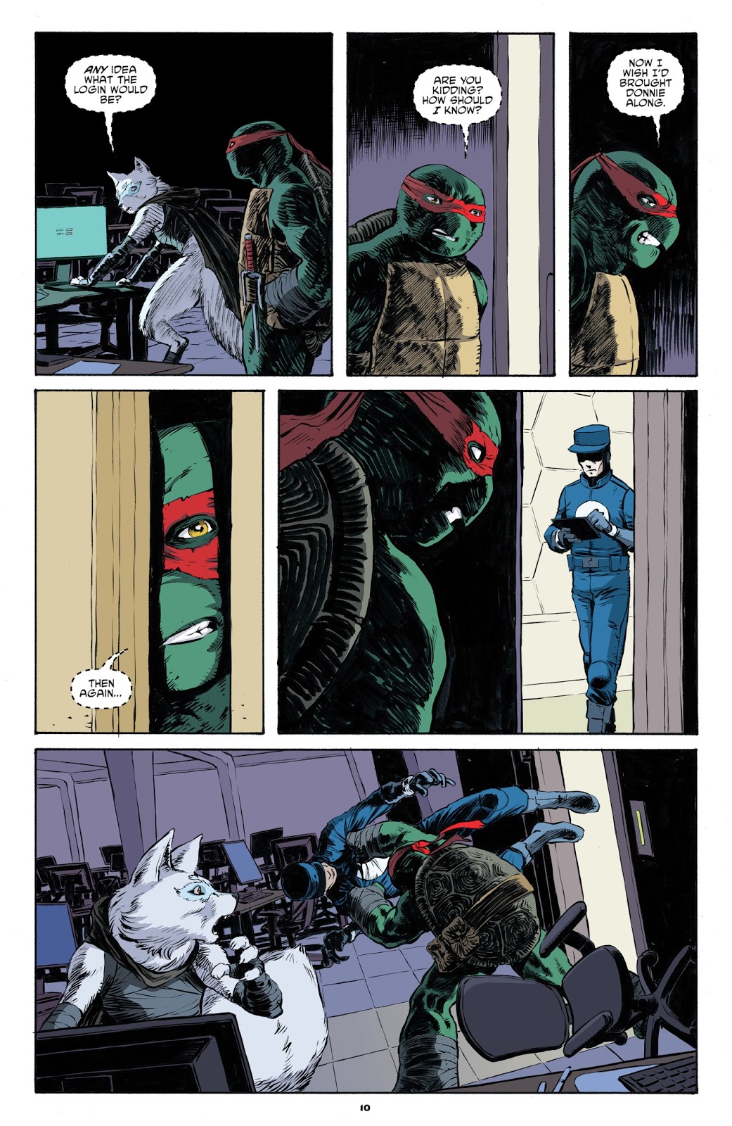 Read online Teenage Mutant Ninja Turtles: The IDW Collection comic -  Issue # TPB 10 (Part 1) - 16