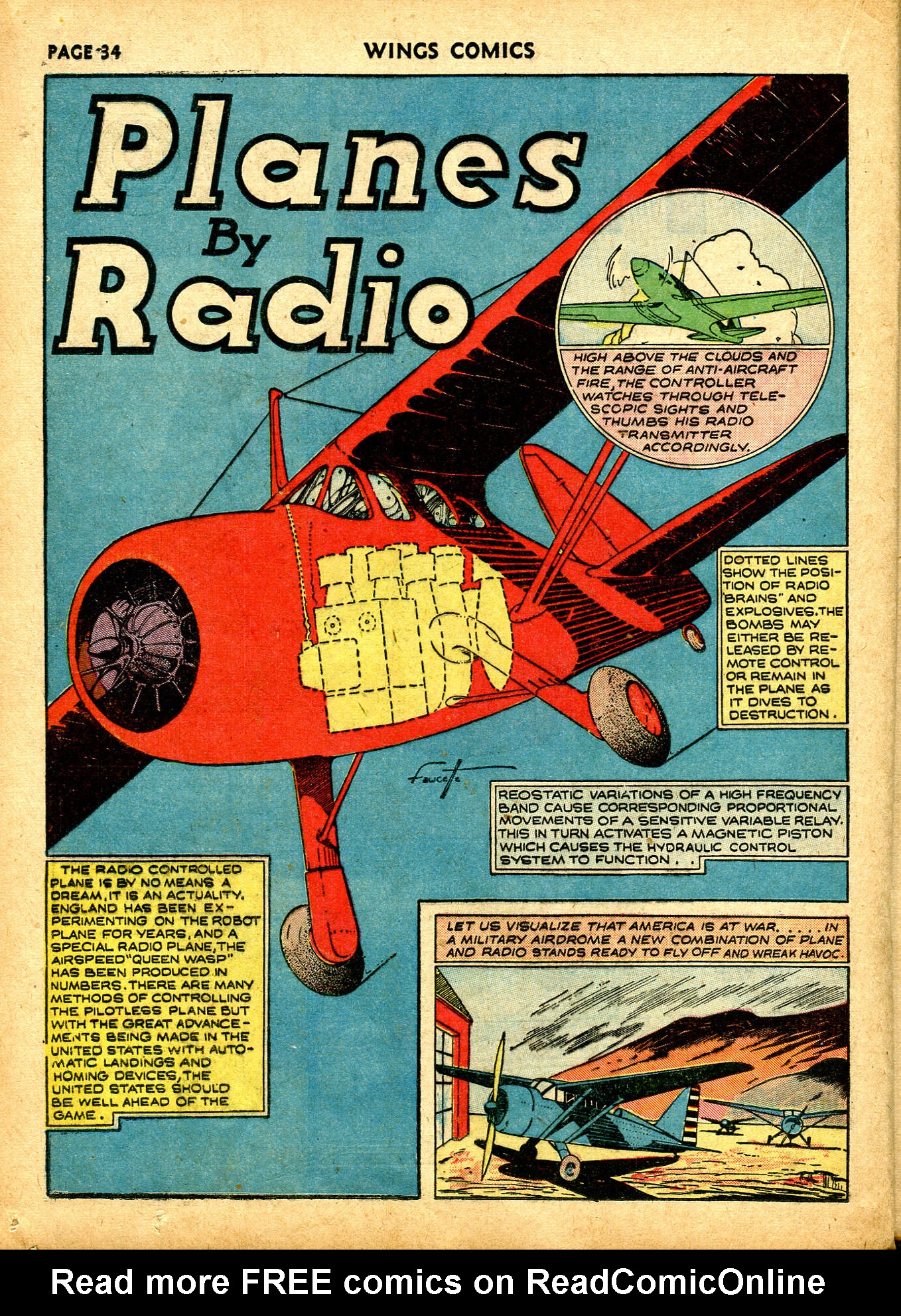 Read online Wings Comics comic -  Issue #6 - 36