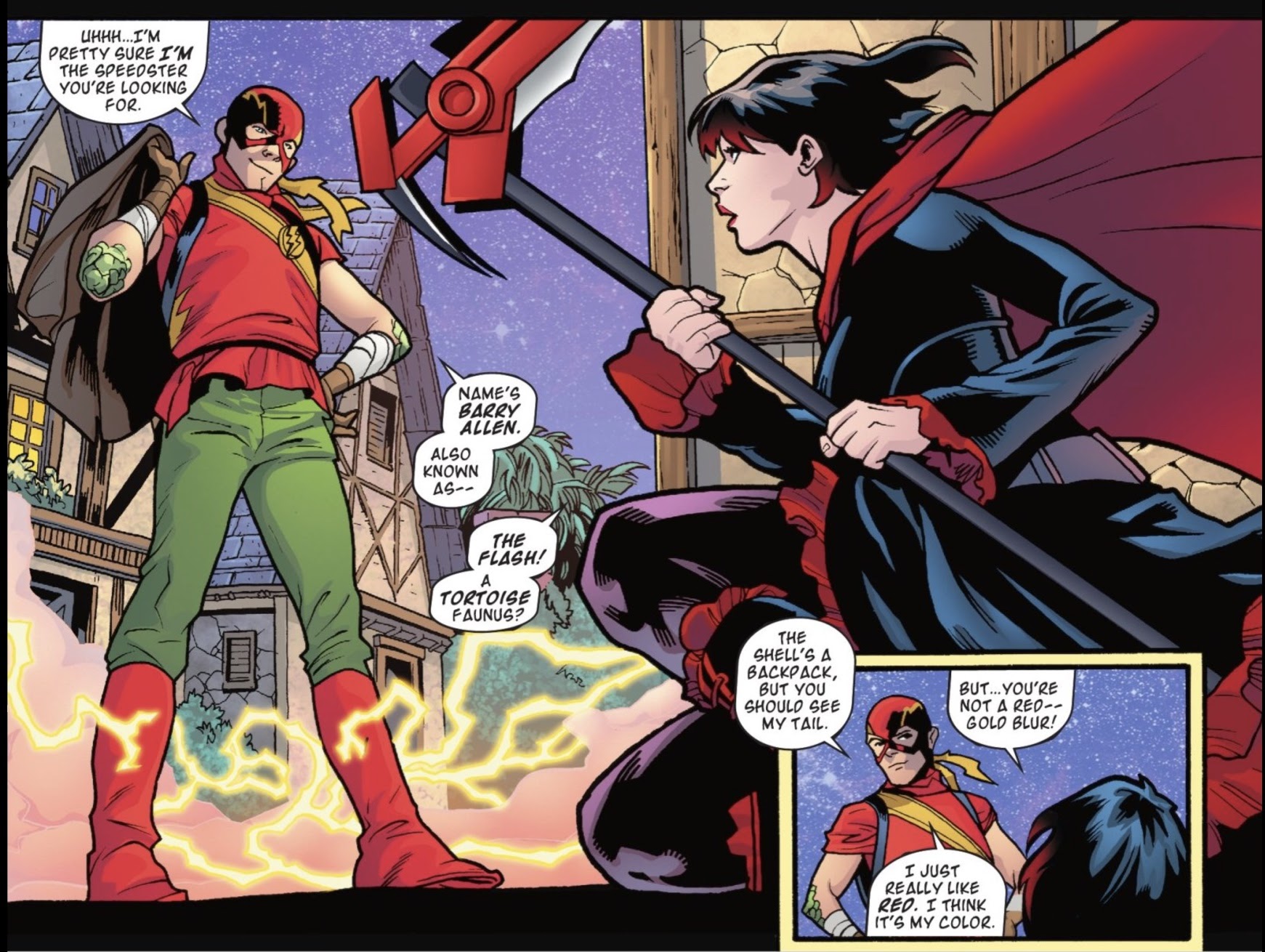 Read online RWBY/Justice League comic -  Issue #5 - 11