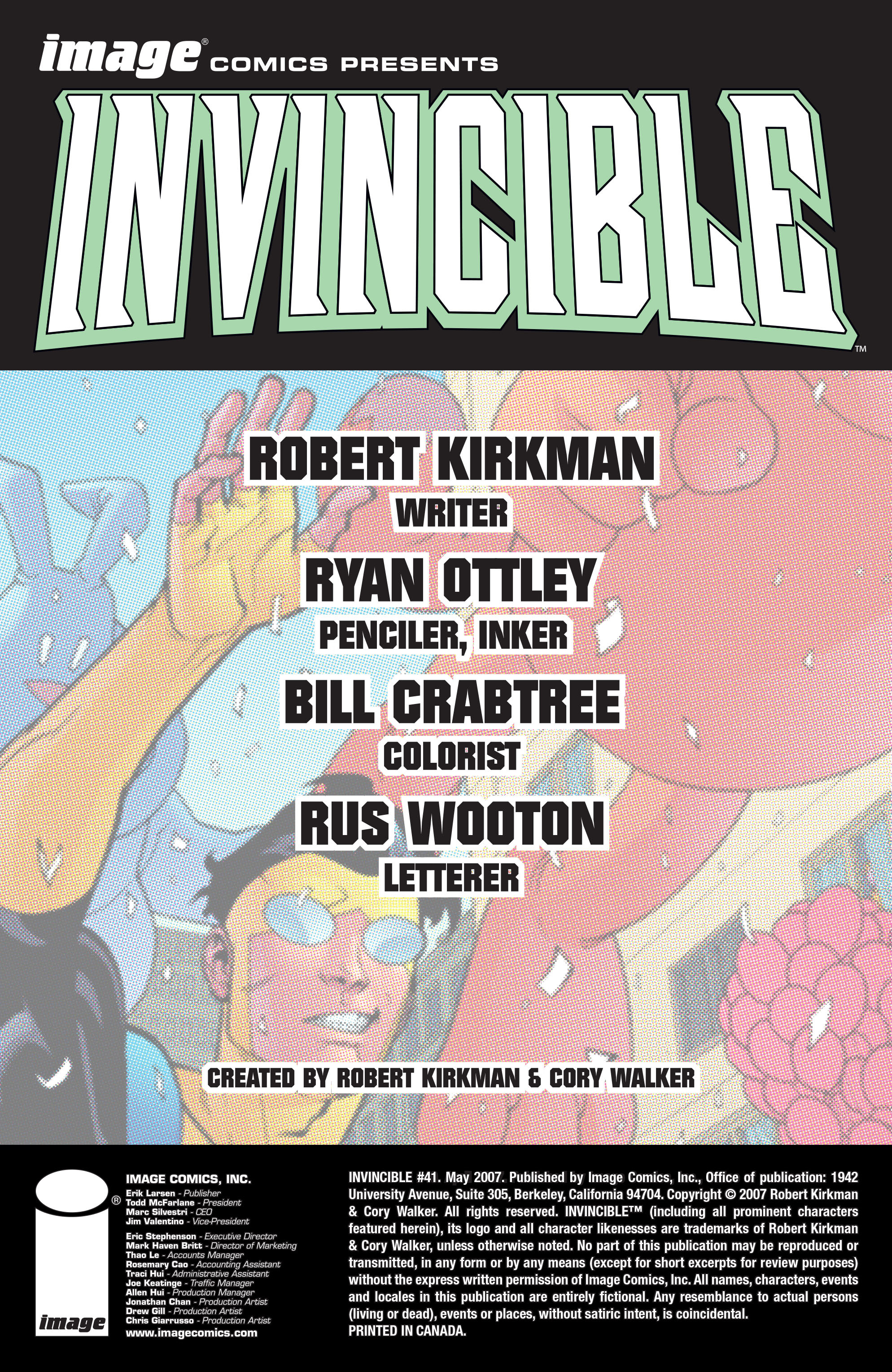 Read online Invincible comic -  Issue #41 - 2