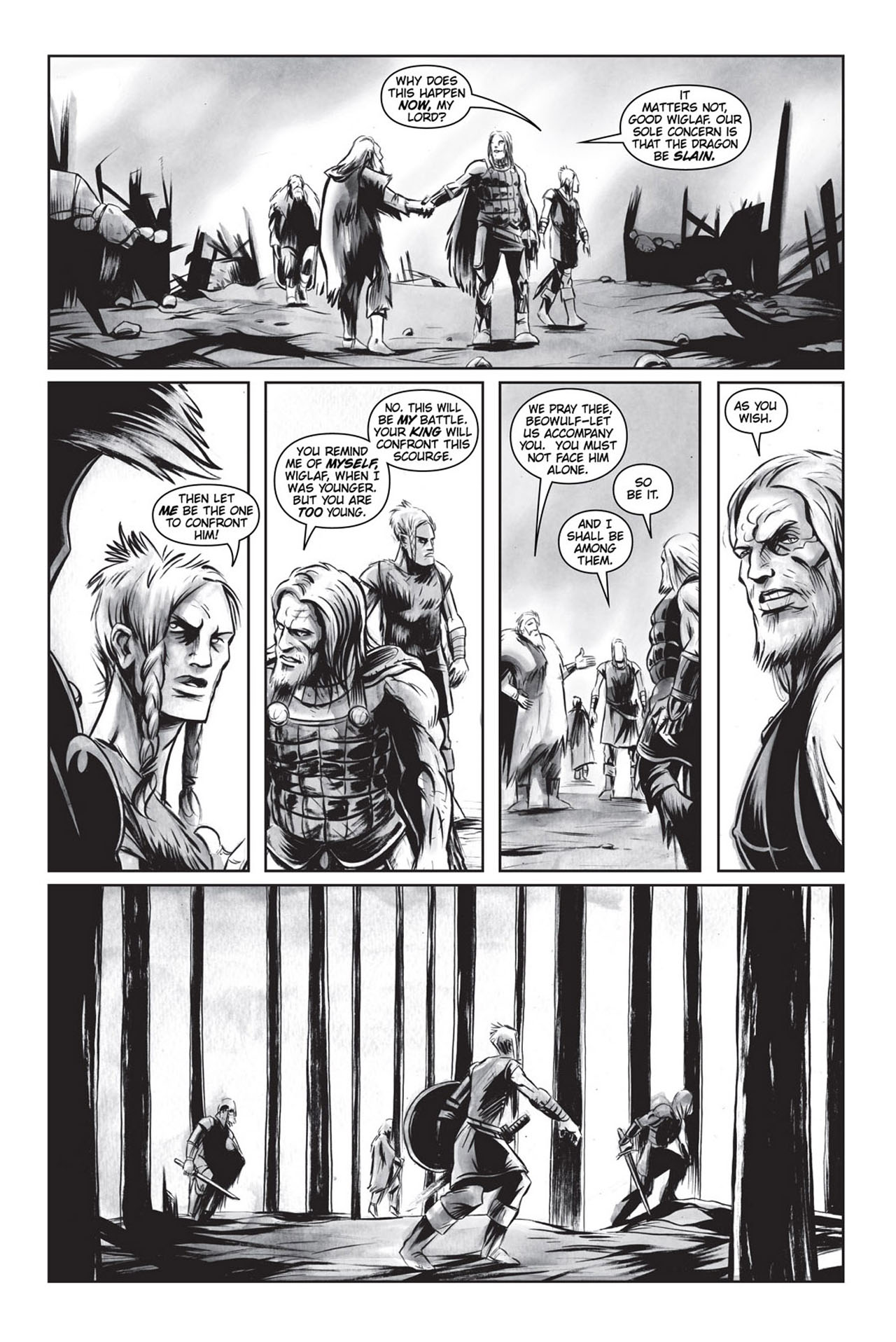 Read online Beowulf: The Graphic Novel comic -  Issue # Full - 49