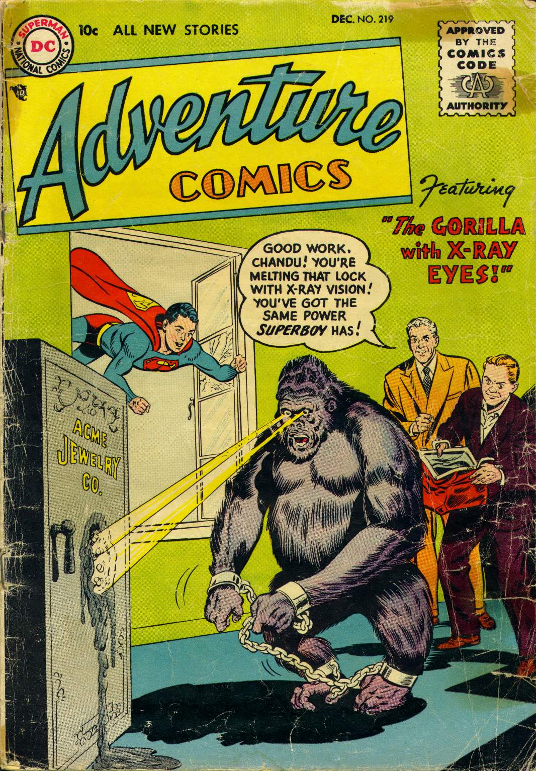 Adventure Comics (1938) issue 219 - Page 1