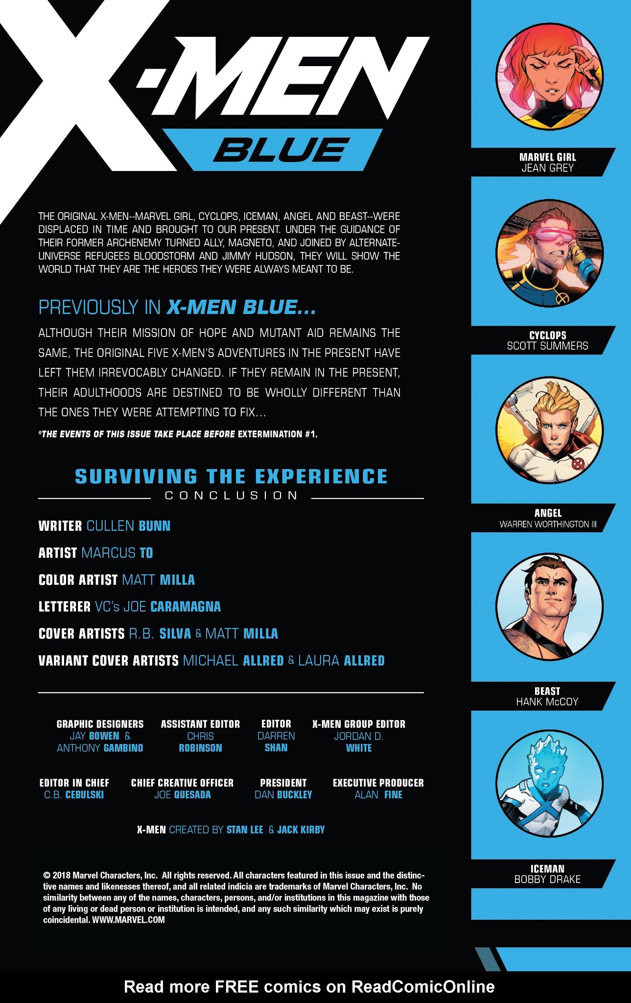 Read online X-Men: Blue comic -  Issue #36 - 2