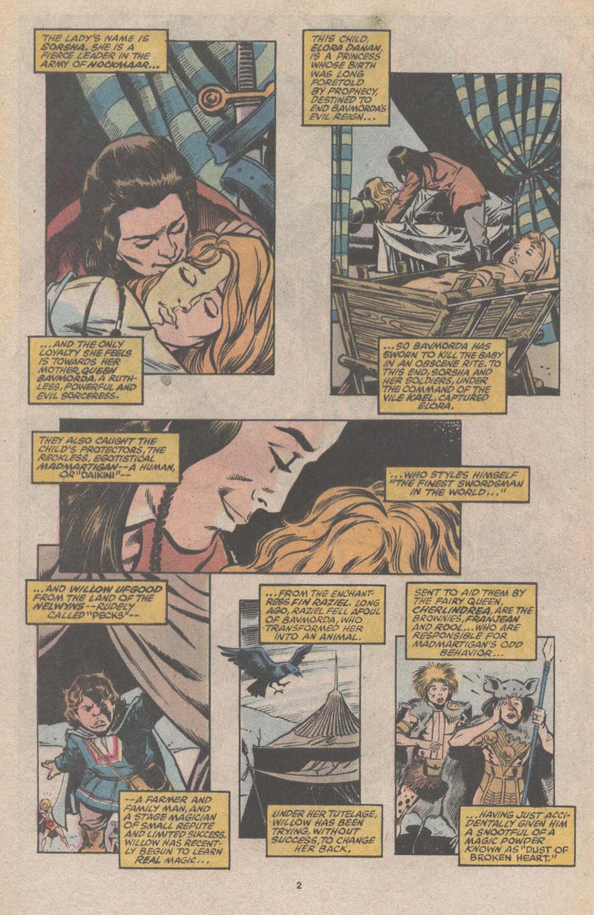 Read online Willow (1988) comic -  Issue #3 - 4