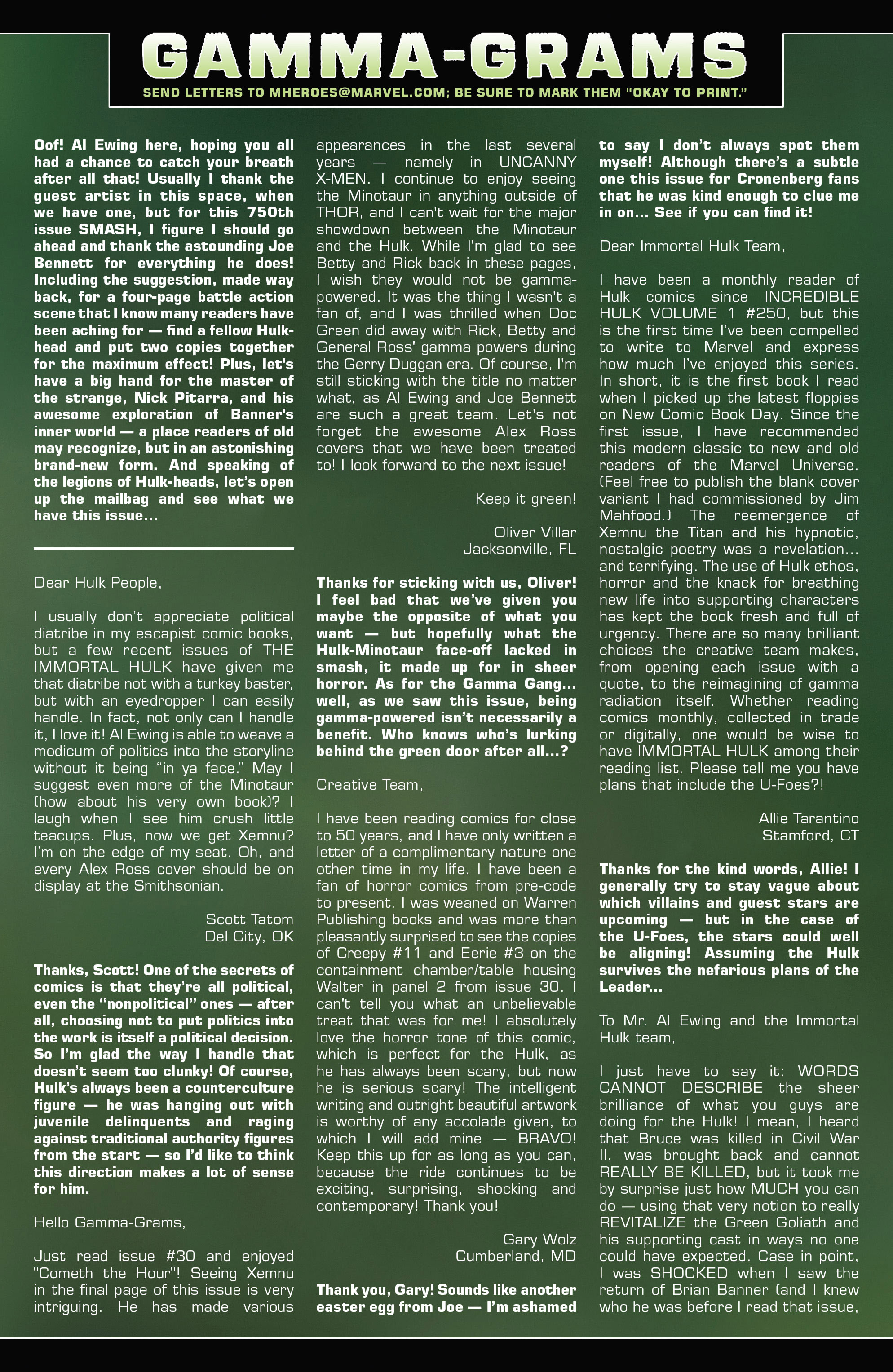 Read online Immortal Hulk comic -  Issue #33 - 36