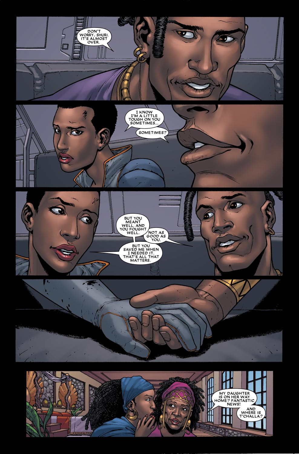 Read online Black Panther (2005) comic -  Issue #37 - 12