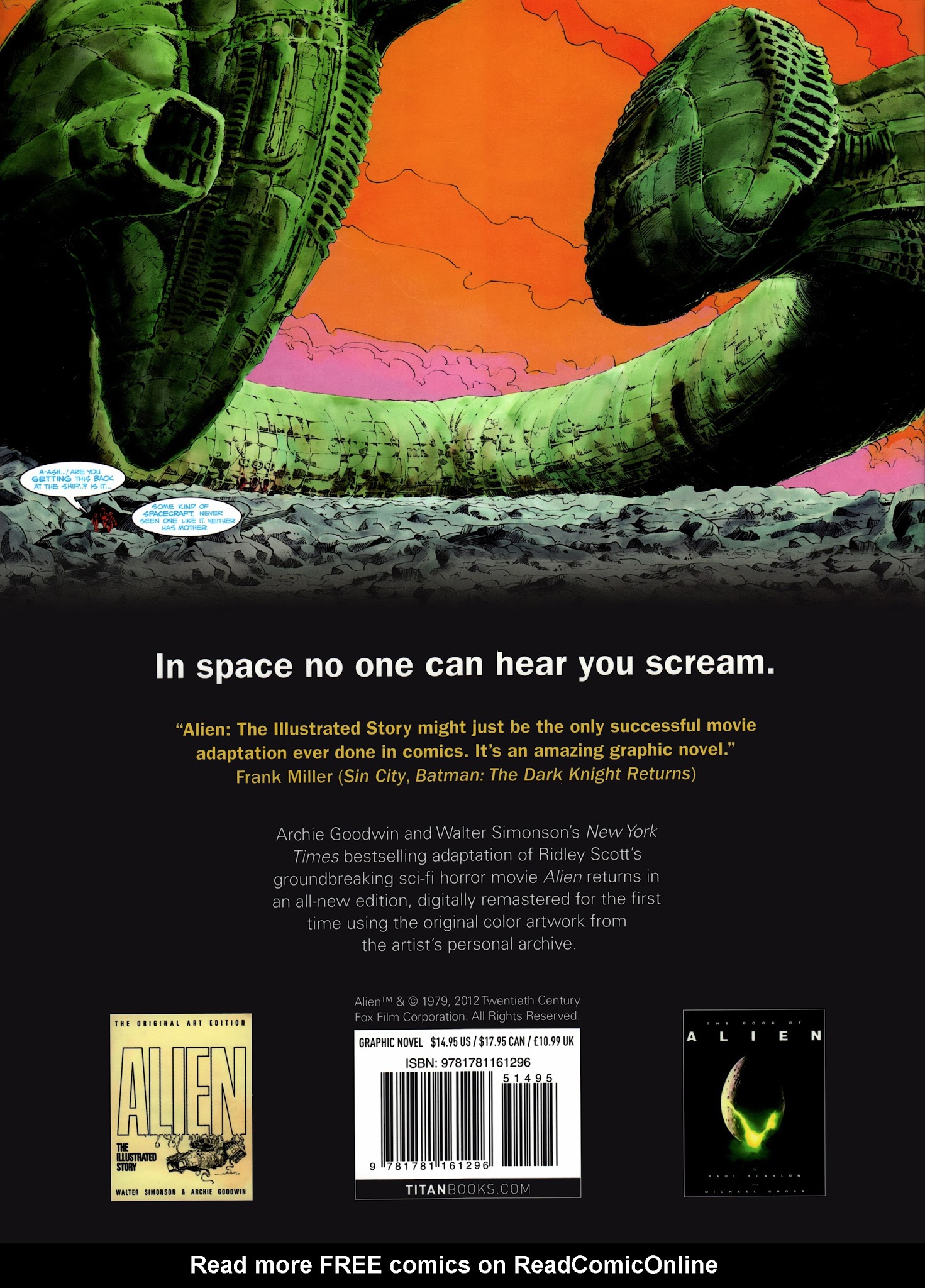 Read online Alien: The Illustrated Story comic -  Issue # TPB - 64