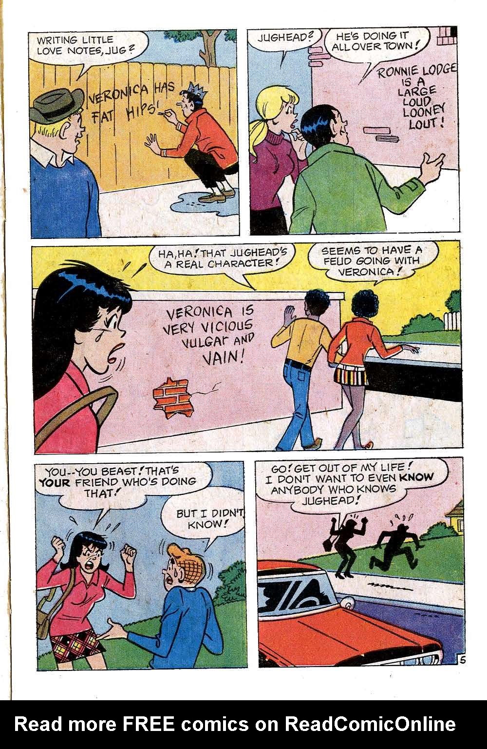 Read online Jughead (1965) comic -  Issue #204 - 7