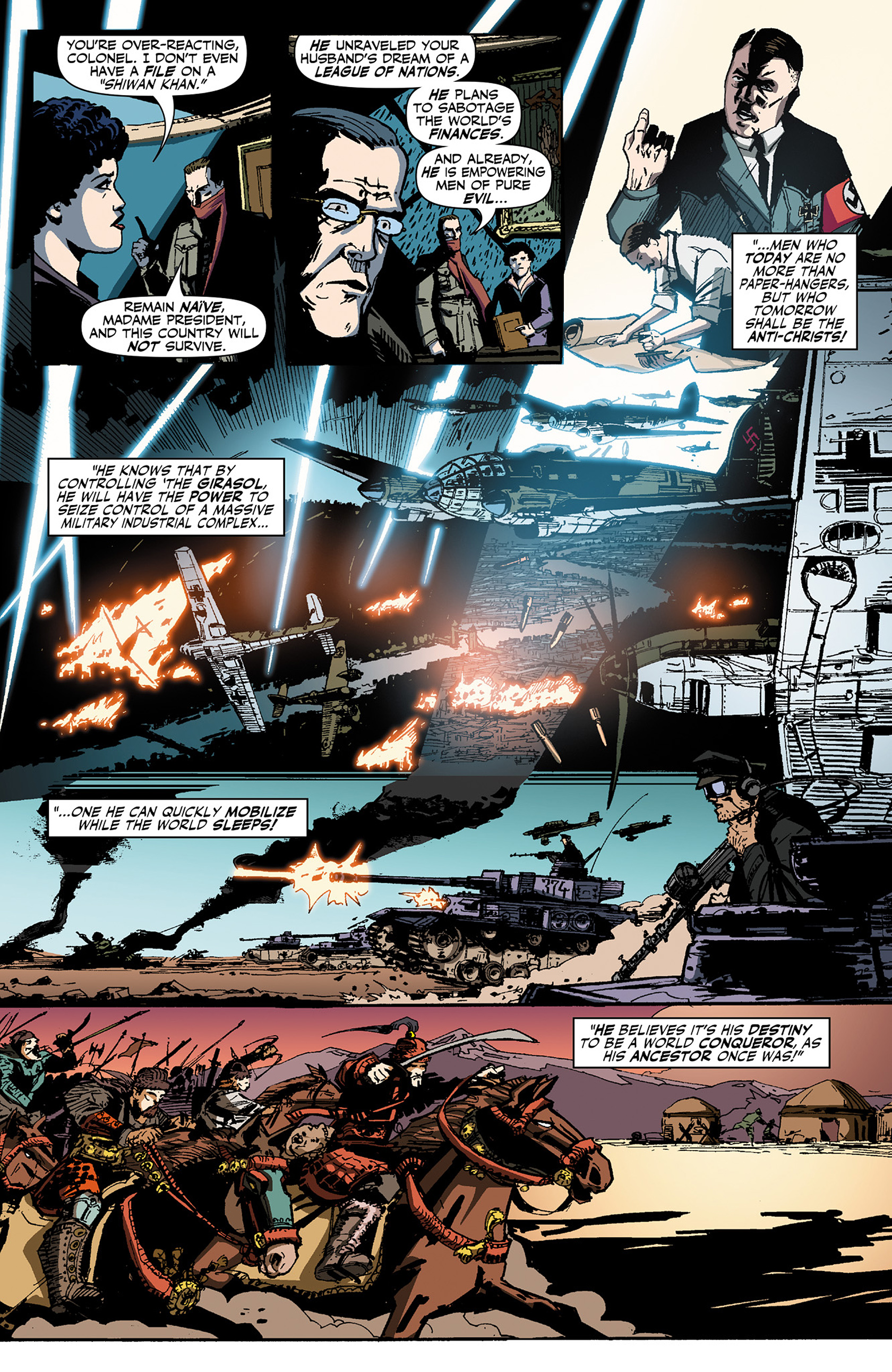 Read online The Shadow/Green Hornet: Dark Nights comic -  Issue #1 - 9