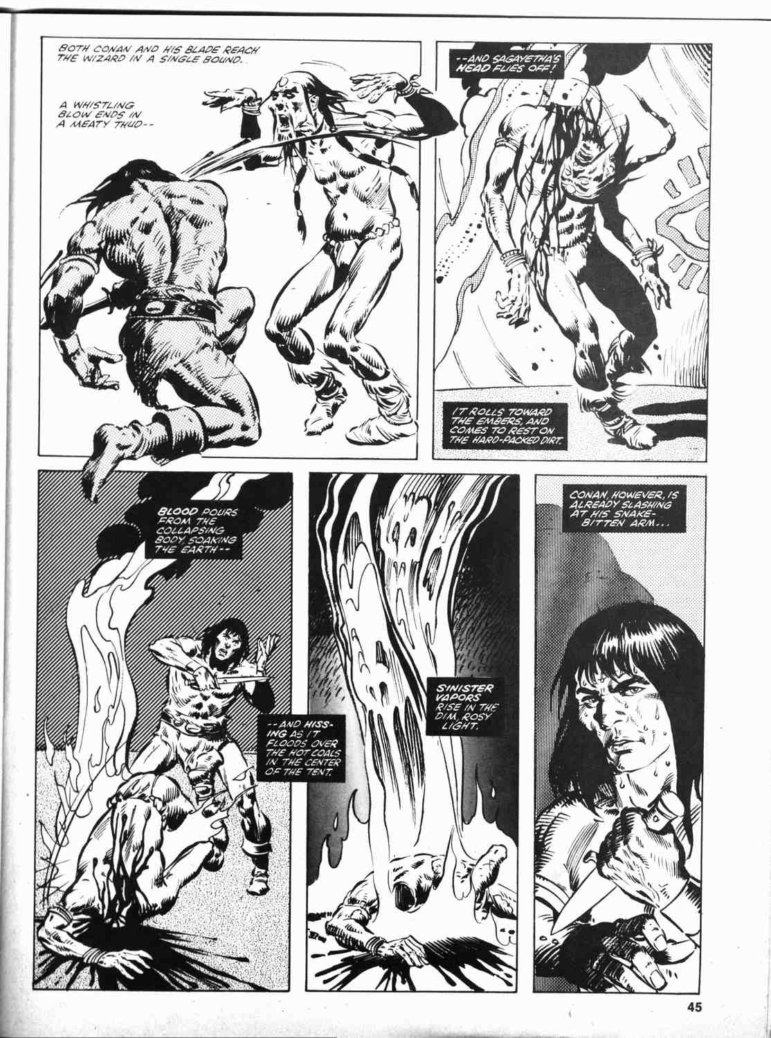 Read online The Savage Sword Of Conan comic -  Issue #46 - 44
