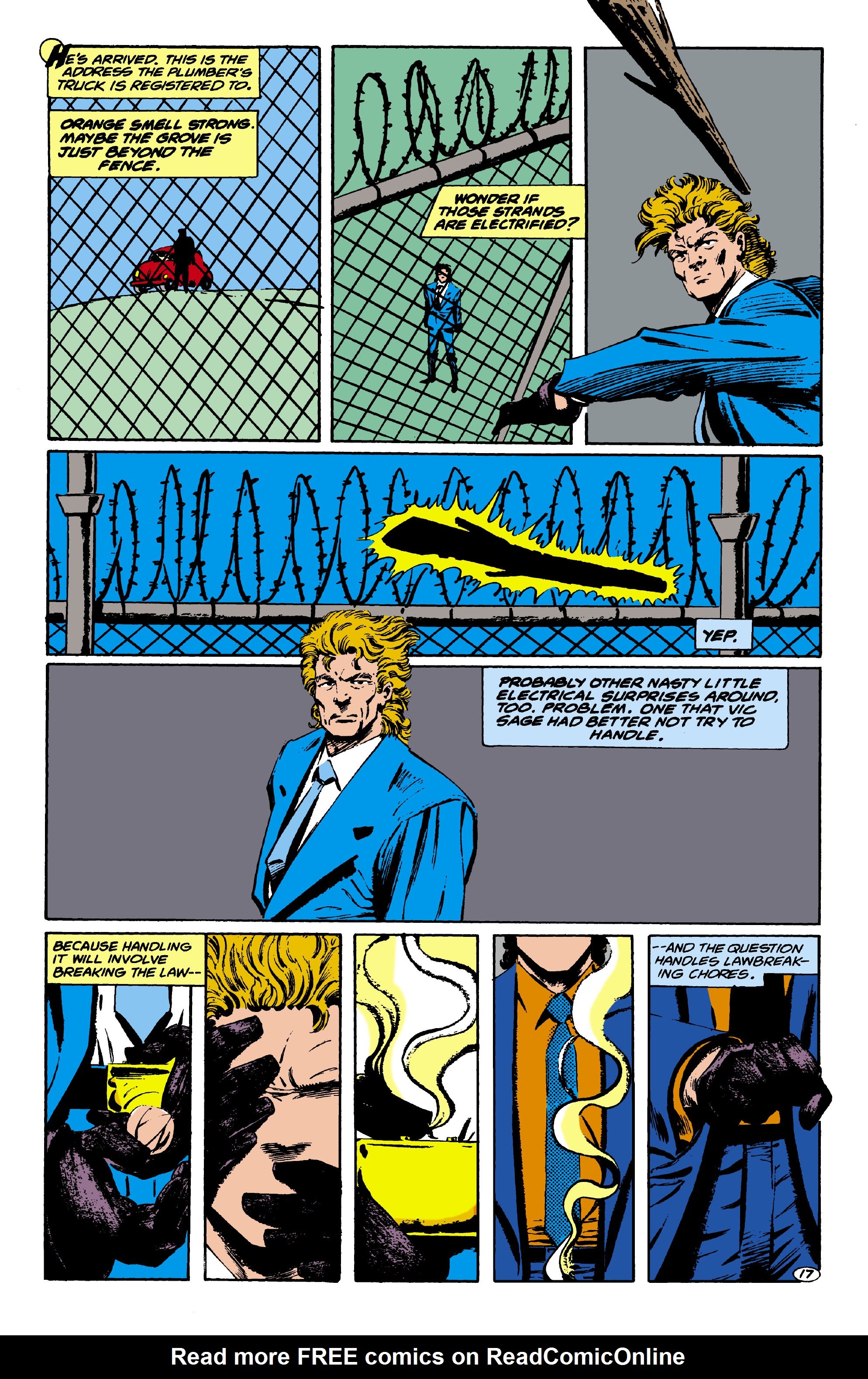 Read online The Question (1987) comic -  Issue #9 - 18